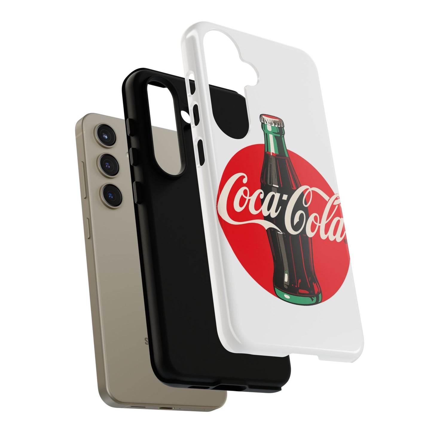Coca-Cola Tough Phone Cases, Vintage Soda Drink, Retro Style, Unique Gift, Phone Accessories, Summer Vibes