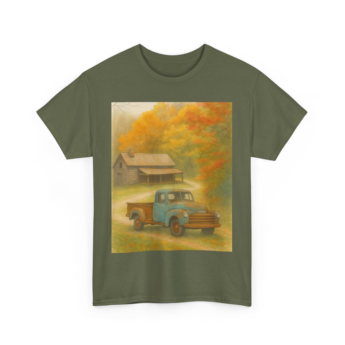 Autumn Vintage Truck Tee | Cozy Fall Apparel, Gift for Him, Harvest Style, [...]