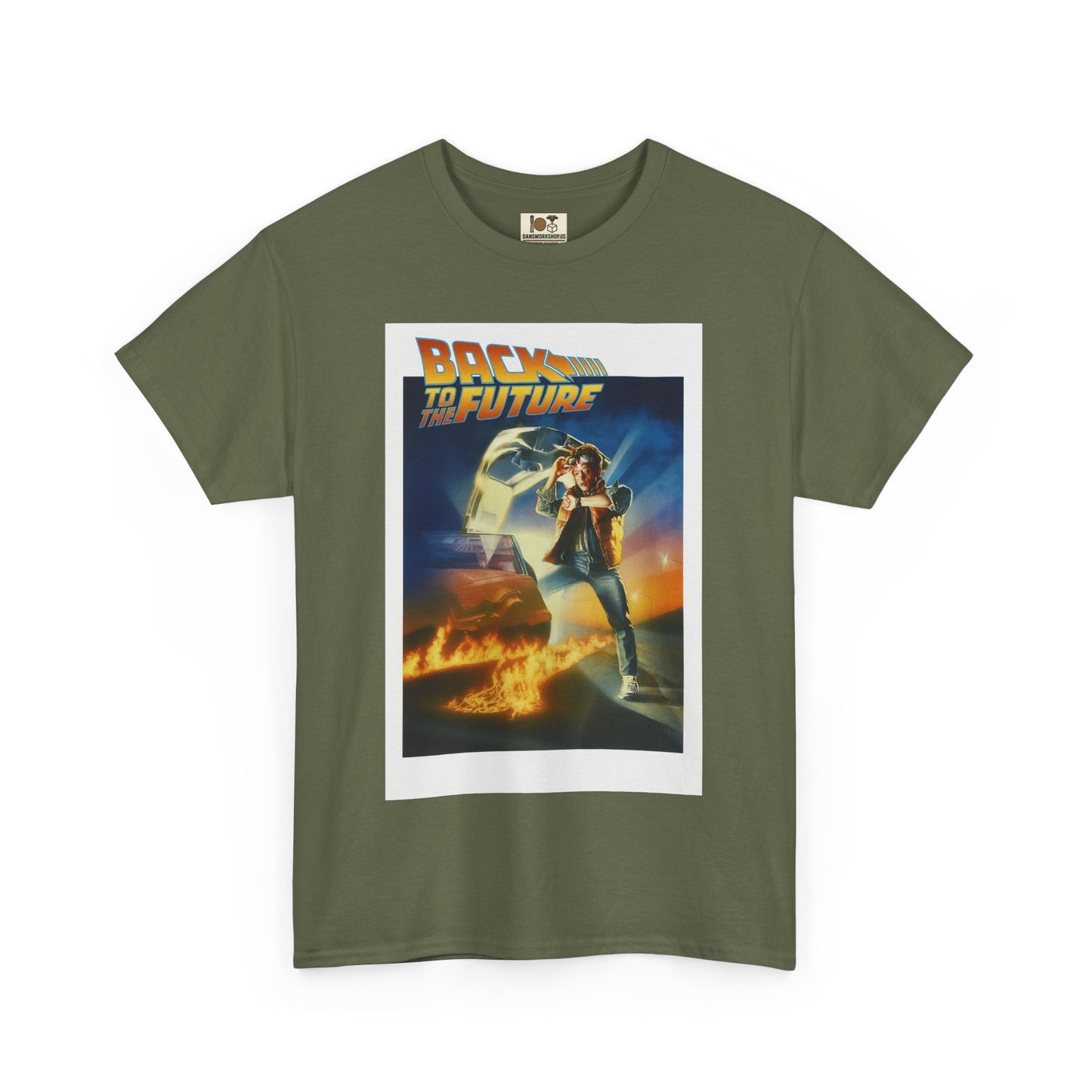 Retro Sci-Fi T-Shirt, Back to the Future Tee, Unisex Movie Shirt, Geek Nostalgia Apparel, Perfect Gift for Fans