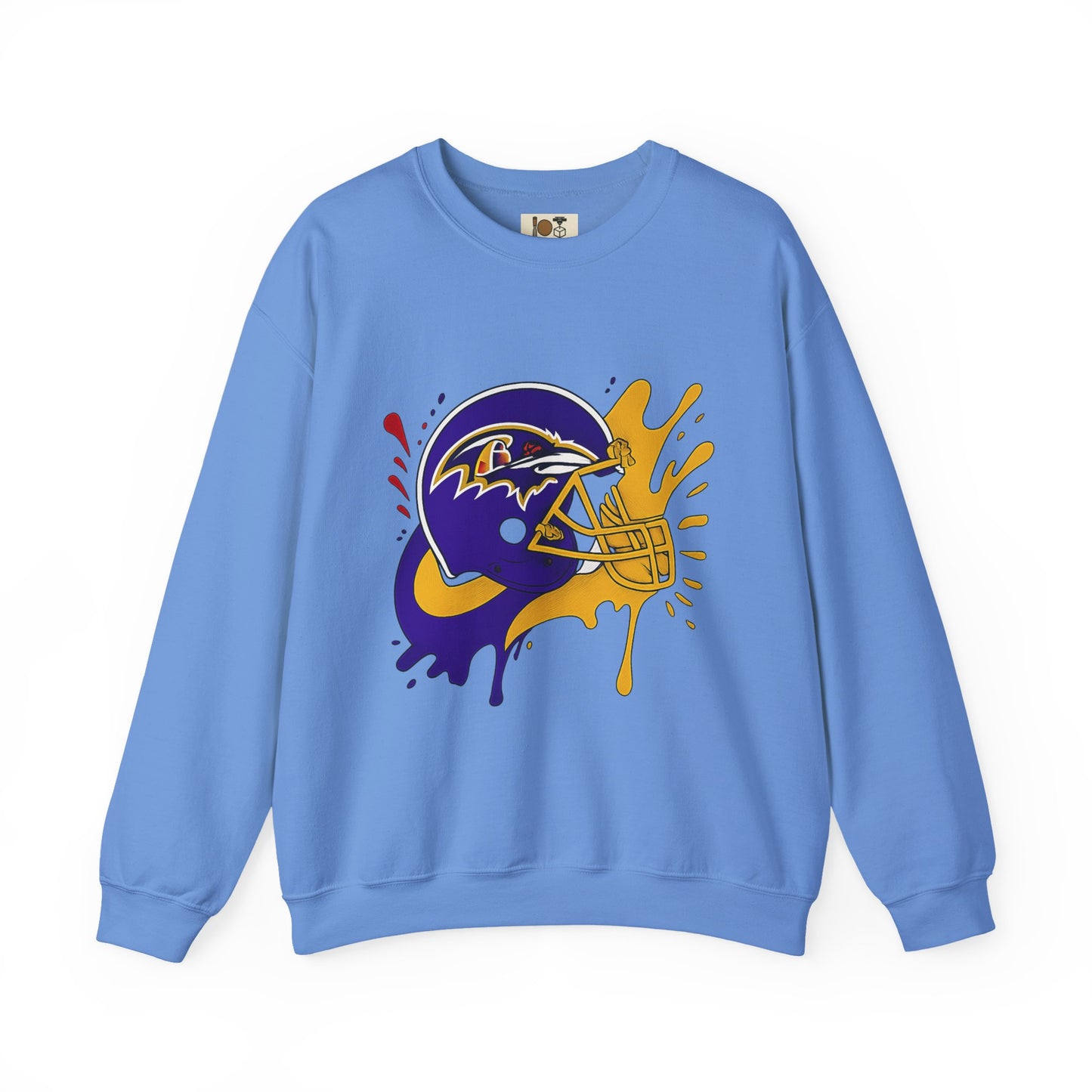 Baltimore Ravens Crewneck Sweatshirt, Unisex Sport Sweatshirt, Football Fan Apparel, Comfy Game Day Outfit, NFL Gift for Him/Her