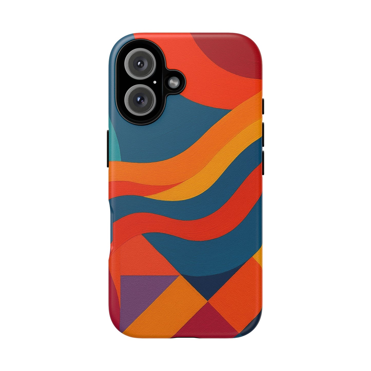 Vibrant Phone Case, Abstract Design Cover, Tough Cases for All Occasions, Stylish Gift for Tech Lovers, Modern Phone Accessories