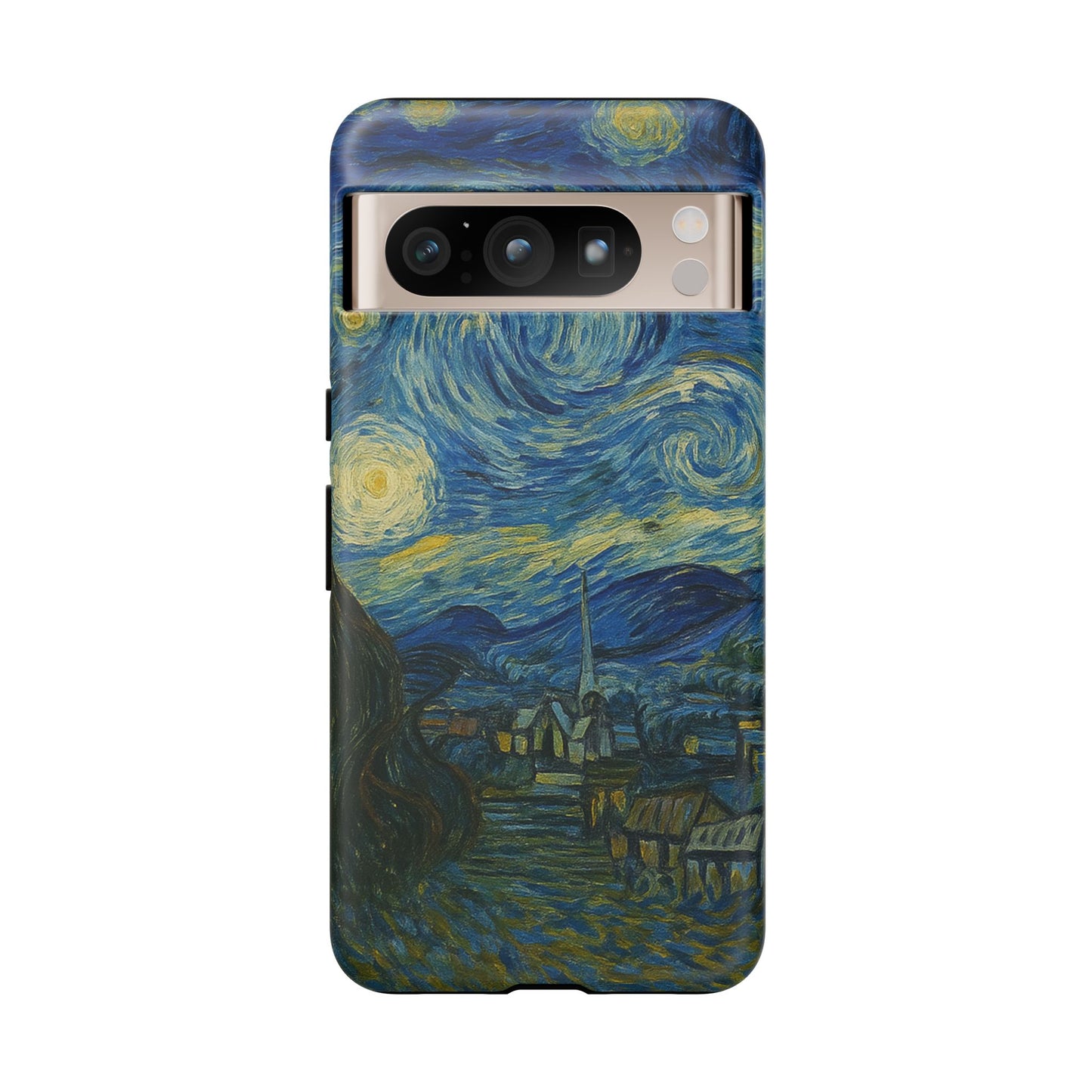 Starry Night Phone Case, Artistic Cell Phone Cover, Gift for Art Lovers, Unique Phone Accessory, Birthday Gift for Him/Her, Tough Cases