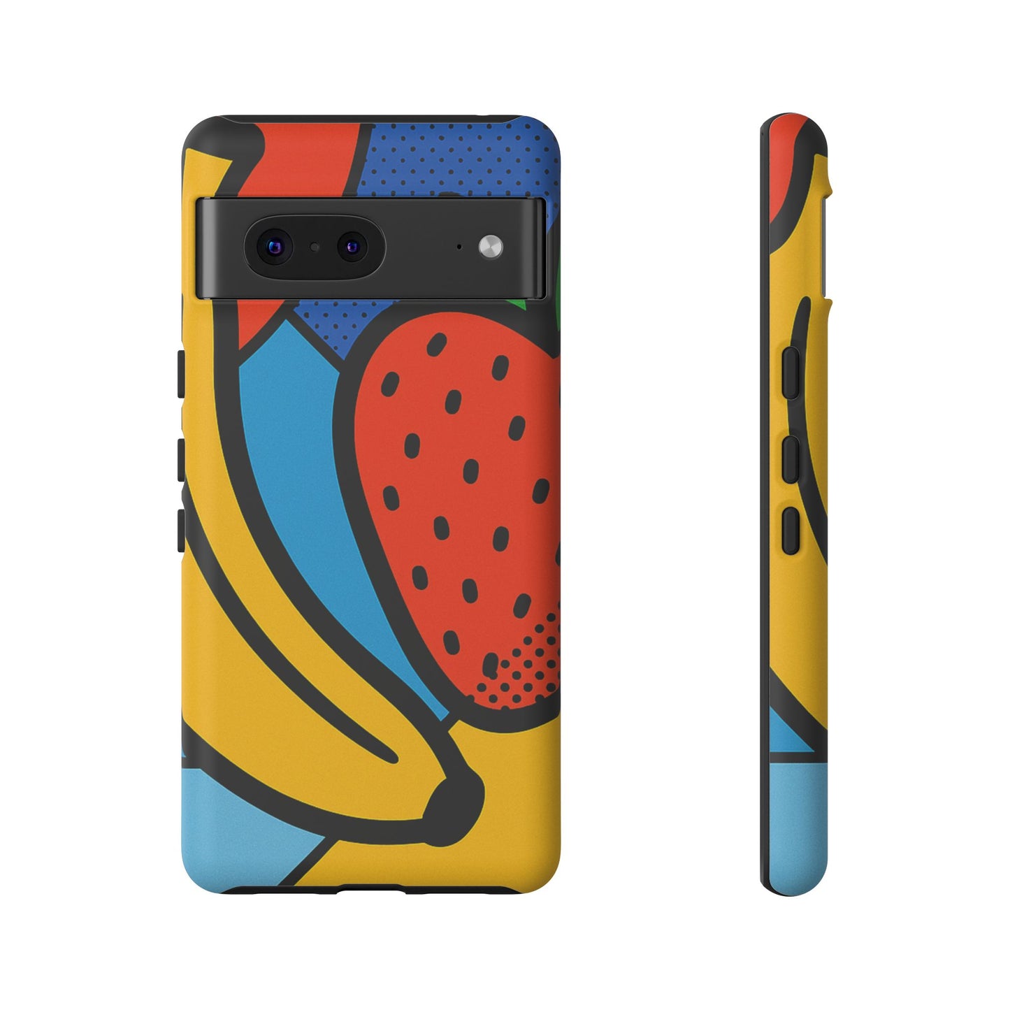 Colorful Fruit Phone Case - Tough Cases - Fun, Vibrant, Unique, Gifts for Friends, Summer Accessories, Trendy Phone Protector