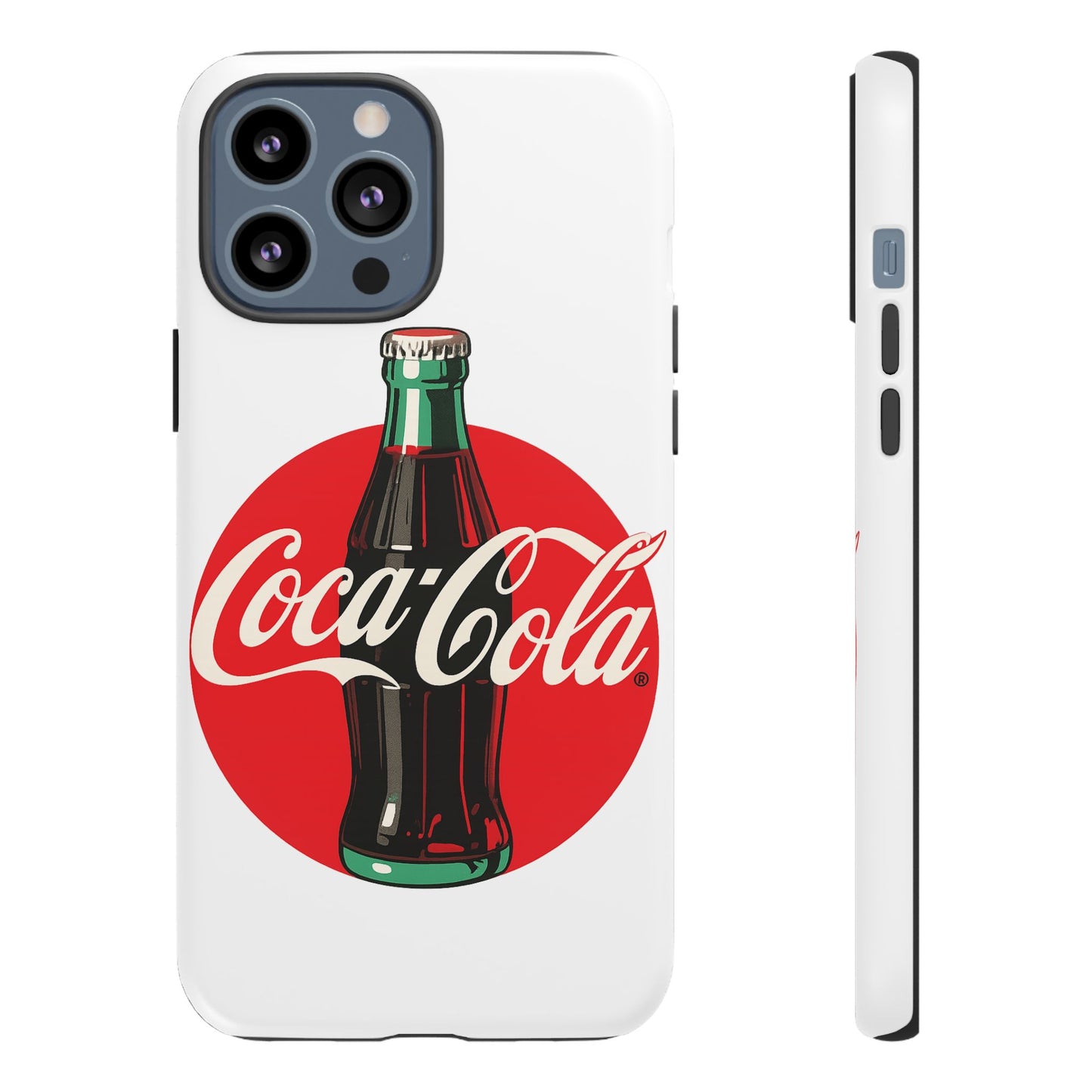 Coca-Cola Tough Phone Cases, Vintage Soda Drink, Retro Style, Unique Gift, Phone Accessories, Summer Vibes