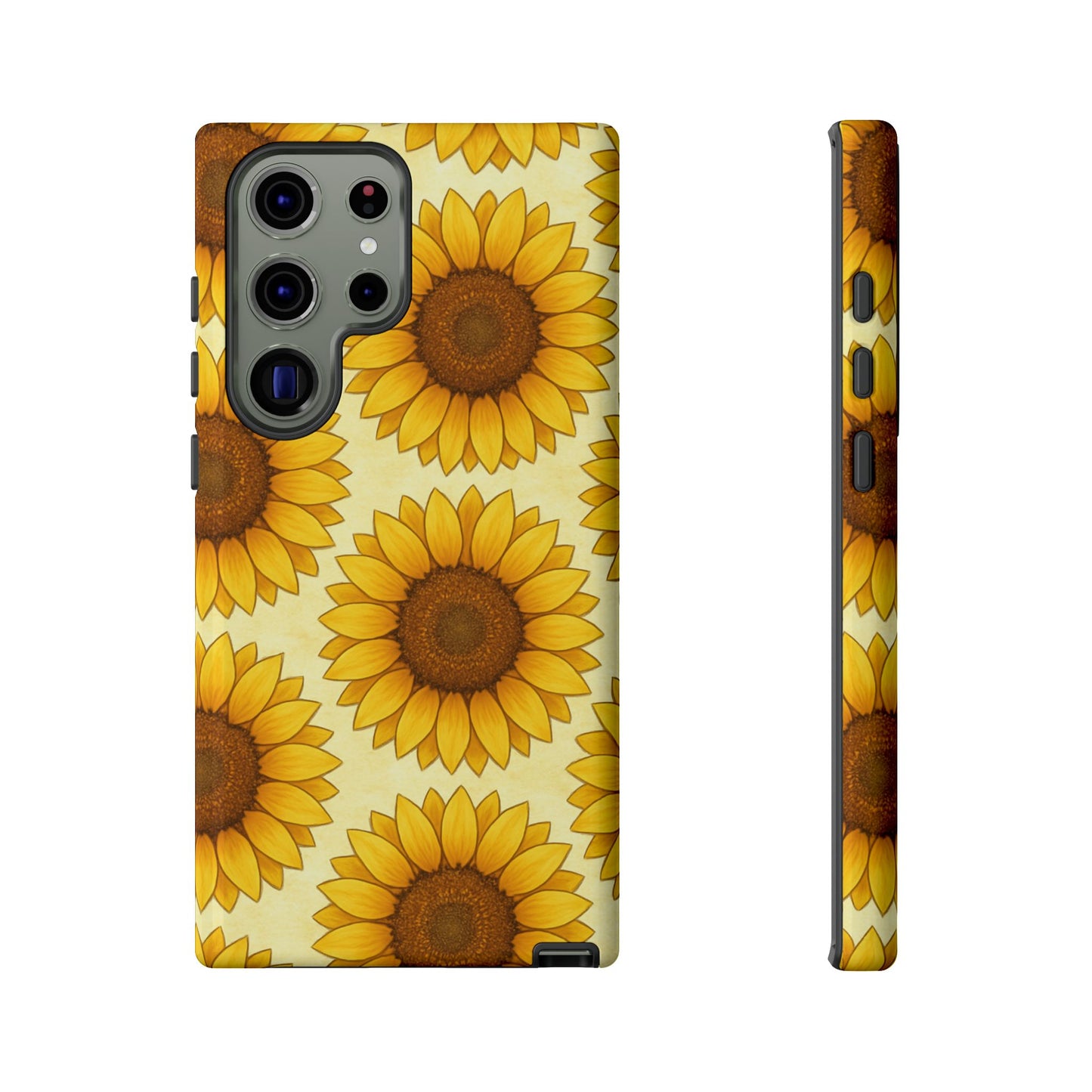 Sunflower Phone Cases - Tough Cases for Nature Lovers, Gift for Friends, Floral Design, Protective Case, Sunflower Decor