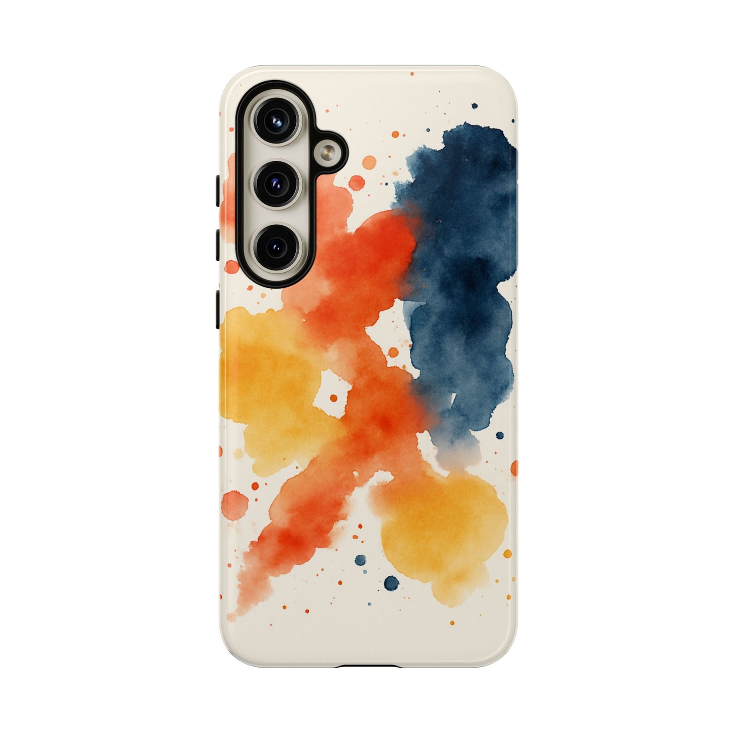 Watercolor Phone Case - Abstract Design, Tough Cases for Men & Women, Stylish Gift, Artistic Accessory for All Occasions