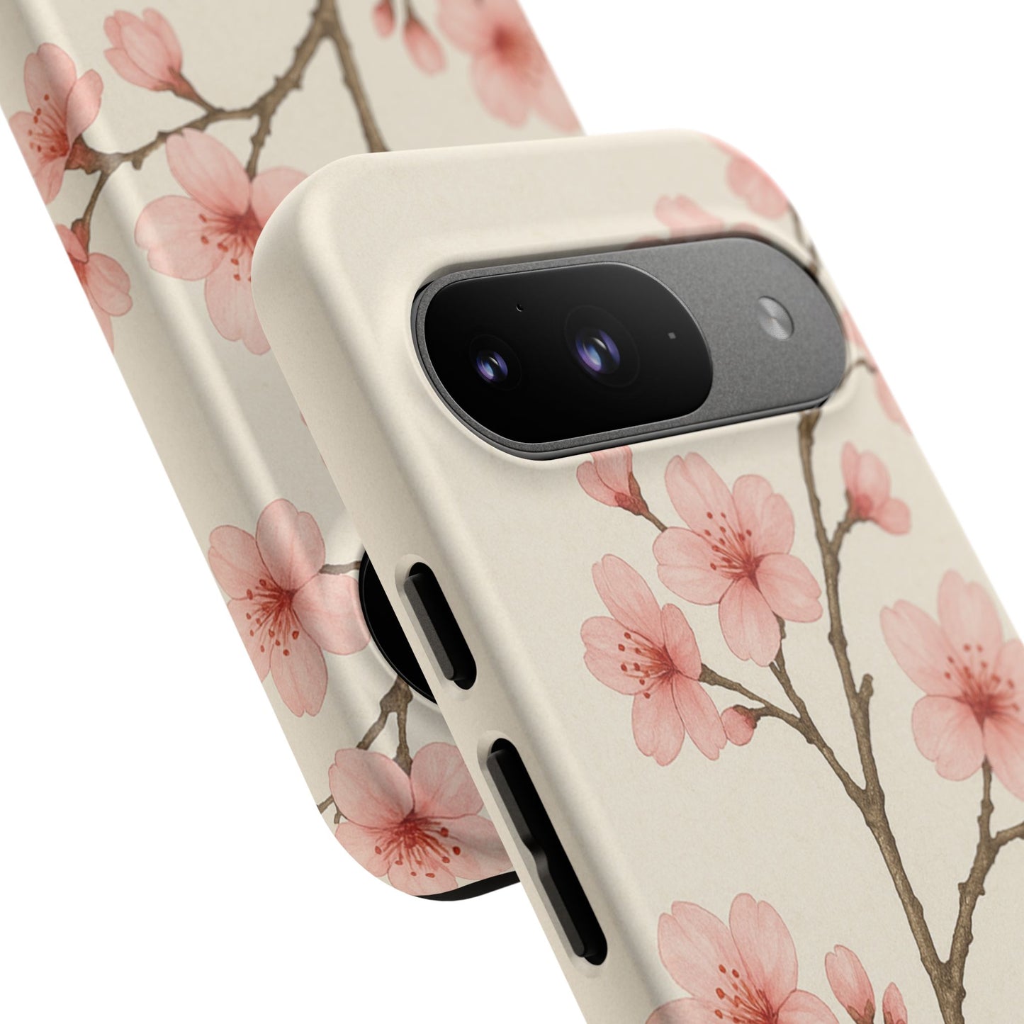 Cherry Blossom Phone Case, Floral Phone Cover, Tough Case for Gifts, Spring Decor, Cute Tech Accessories, Nature Lover's Gift
