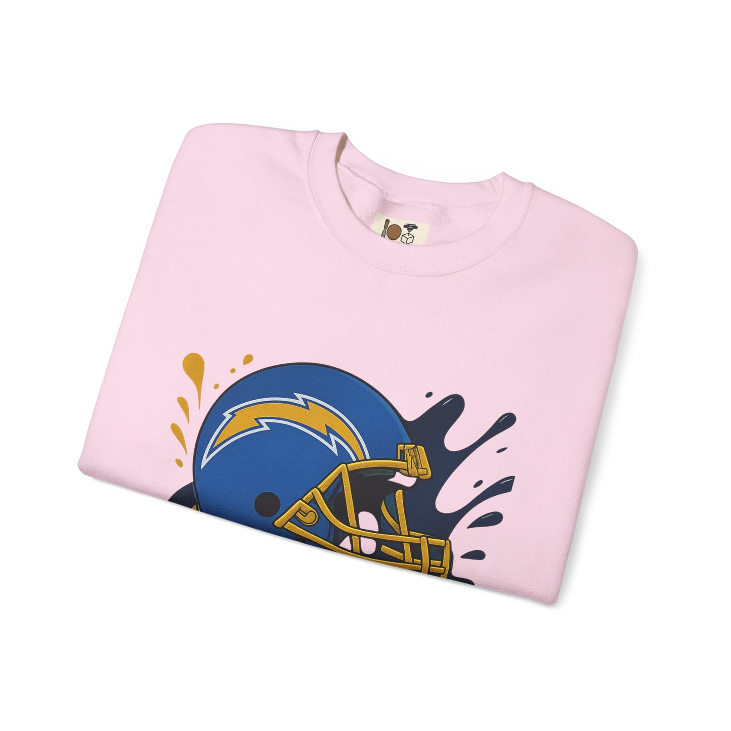 Sporty Splash Crewneck Sweatshirt - Football Lover Gift, Unisex Casual Wear, Game Day Attire, Cozy Sweatshirt, Fall Fashion