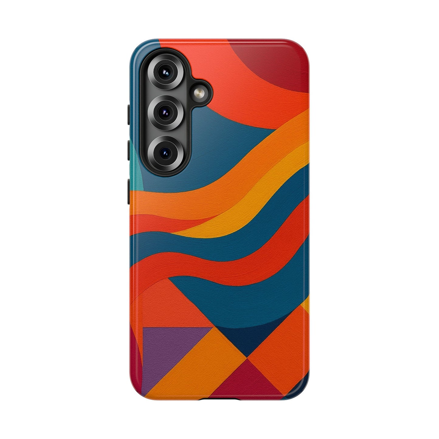 Vibrant Phone Case, Abstract Design Cover, Tough Cases for All Occasions, Stylish Gift for Tech Lovers, Modern Phone Accessories