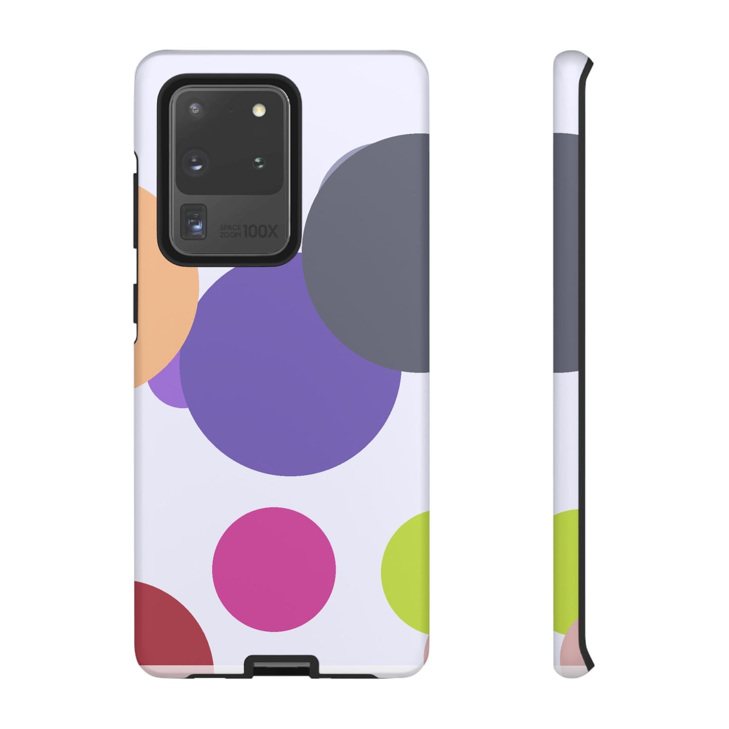 Colorful Geometric Phone Case, Bold Protective Cover for iPhone, Unique Gift for Trendy Teens, Fun Customizable Cases, Modern Design