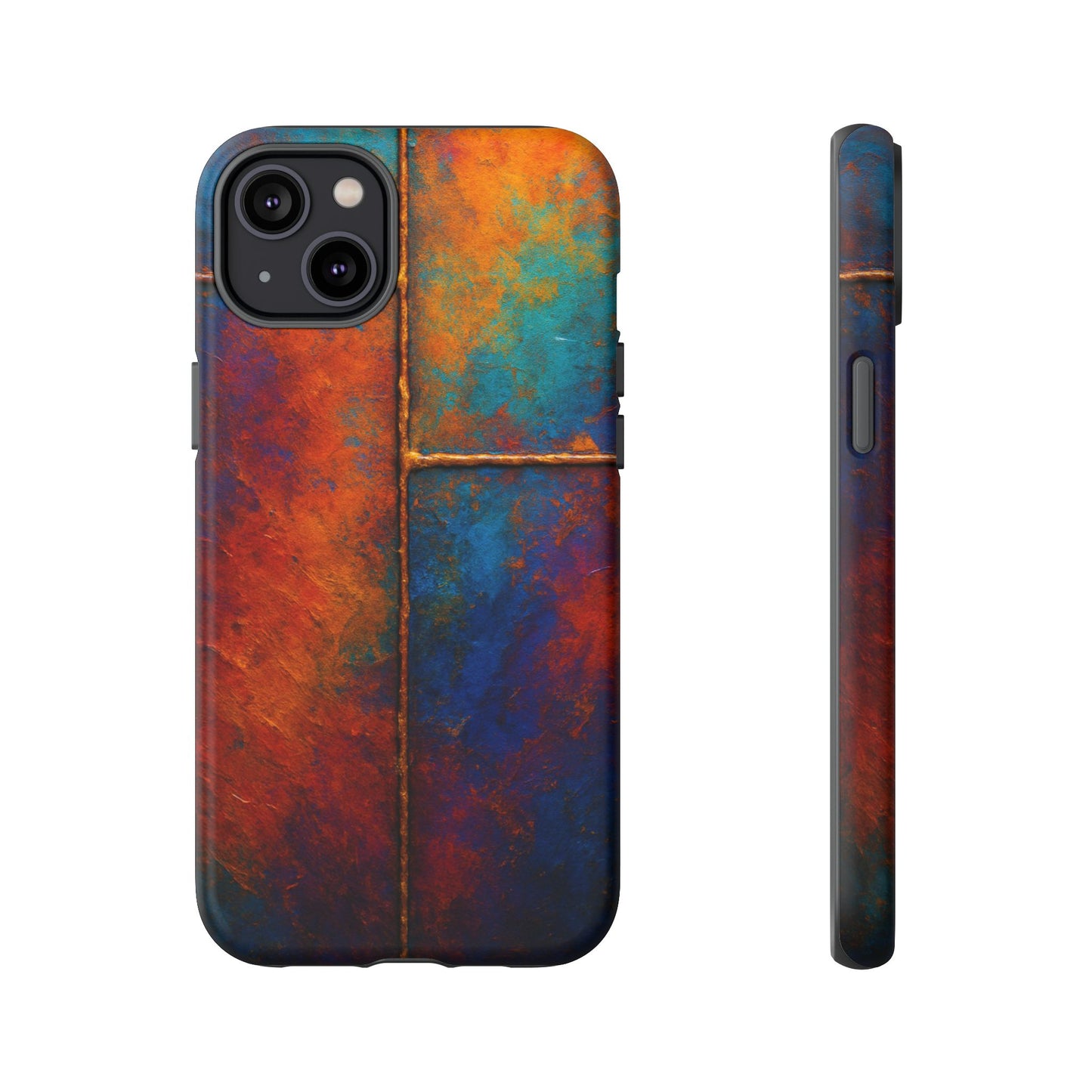 Vibrant Phone Case, Colorful Tough Case Cover, Artistic Phone Protector, Unique Smartphone Accessories, Gift for Tech Lovers