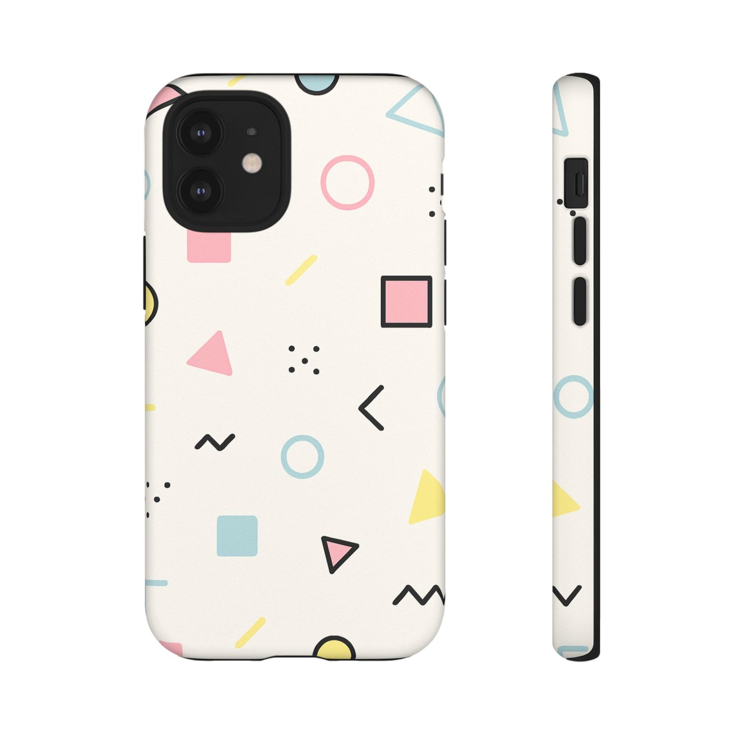 Geometric Phone Case - Stylish Tough Cases for Trendsetters, Unique Phone Covers, Modern Accessories, Gift Ideas for Her