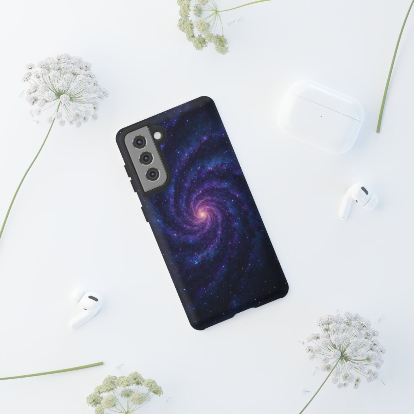 Galaxy Phone Case, Tough Phone Cover, Cosmic Phone Protection, Space Gift for Astronomers, Trendy Galaxy Design