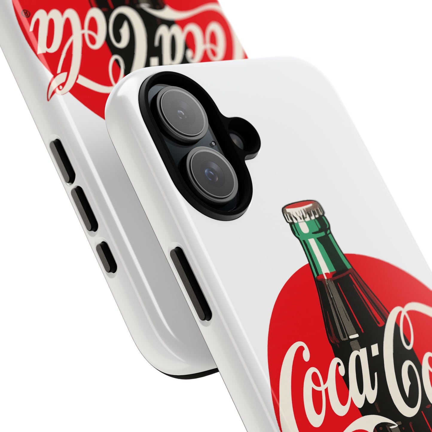Coca-Cola Tough Phone Cases, Vintage Soda Drink, Retro Style, Unique Gift, Phone Accessories, Summer Vibes