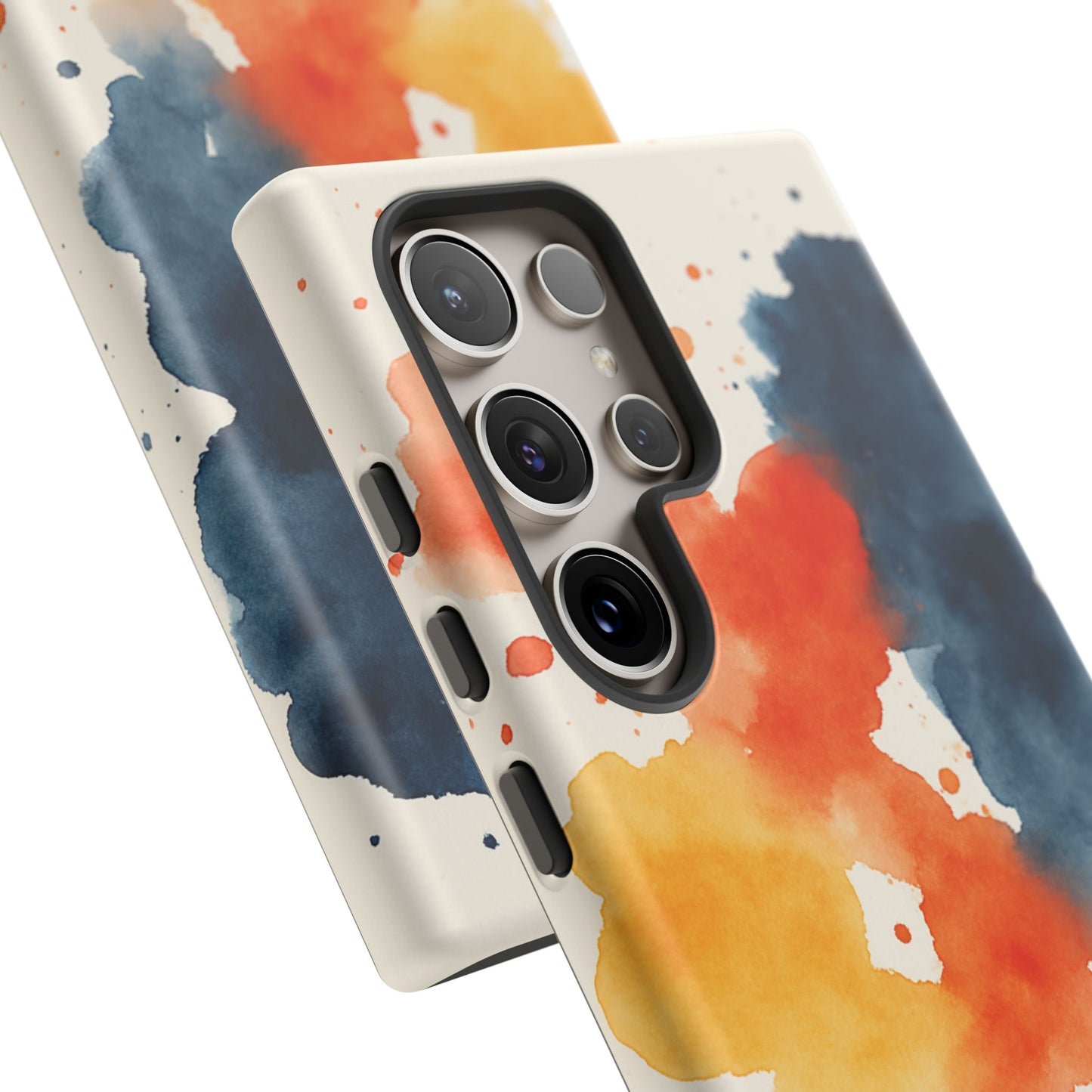 Watercolor Phone Case - Abstract Design, Tough Cases for Men & Women, Stylish Gift, Artistic Accessory for All Occasions