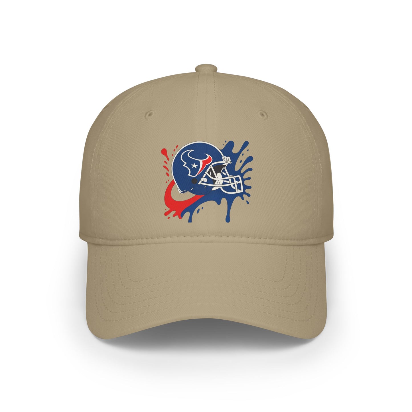 Stylish Football Splash Baseball Cap, Sporty Hat, Casual Wear, Gift for Sports Fans, Adjustable Cap