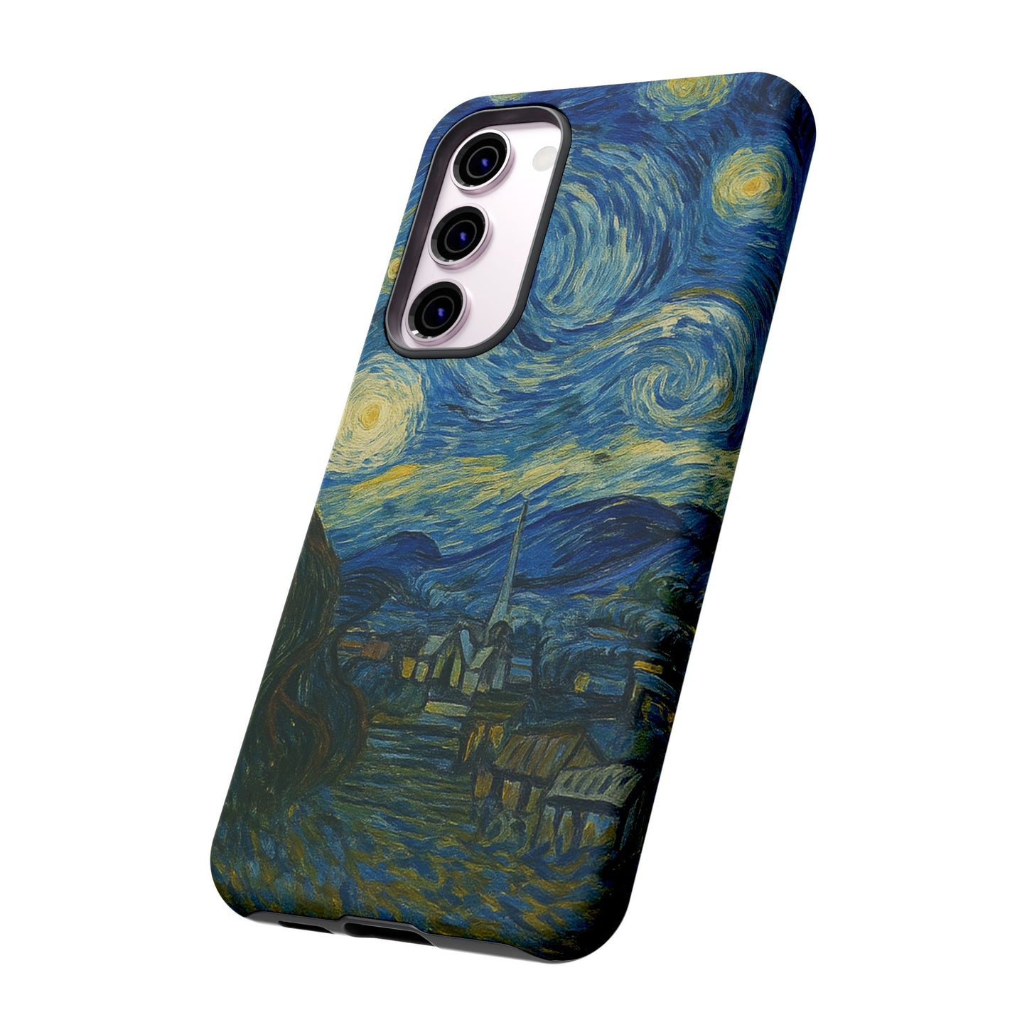 Starry Night Phone Case, Artistic Cell Phone Cover, Gift for Art Lovers, Unique Phone Accessory, Birthday Gift for Him/Her, Tough Cases