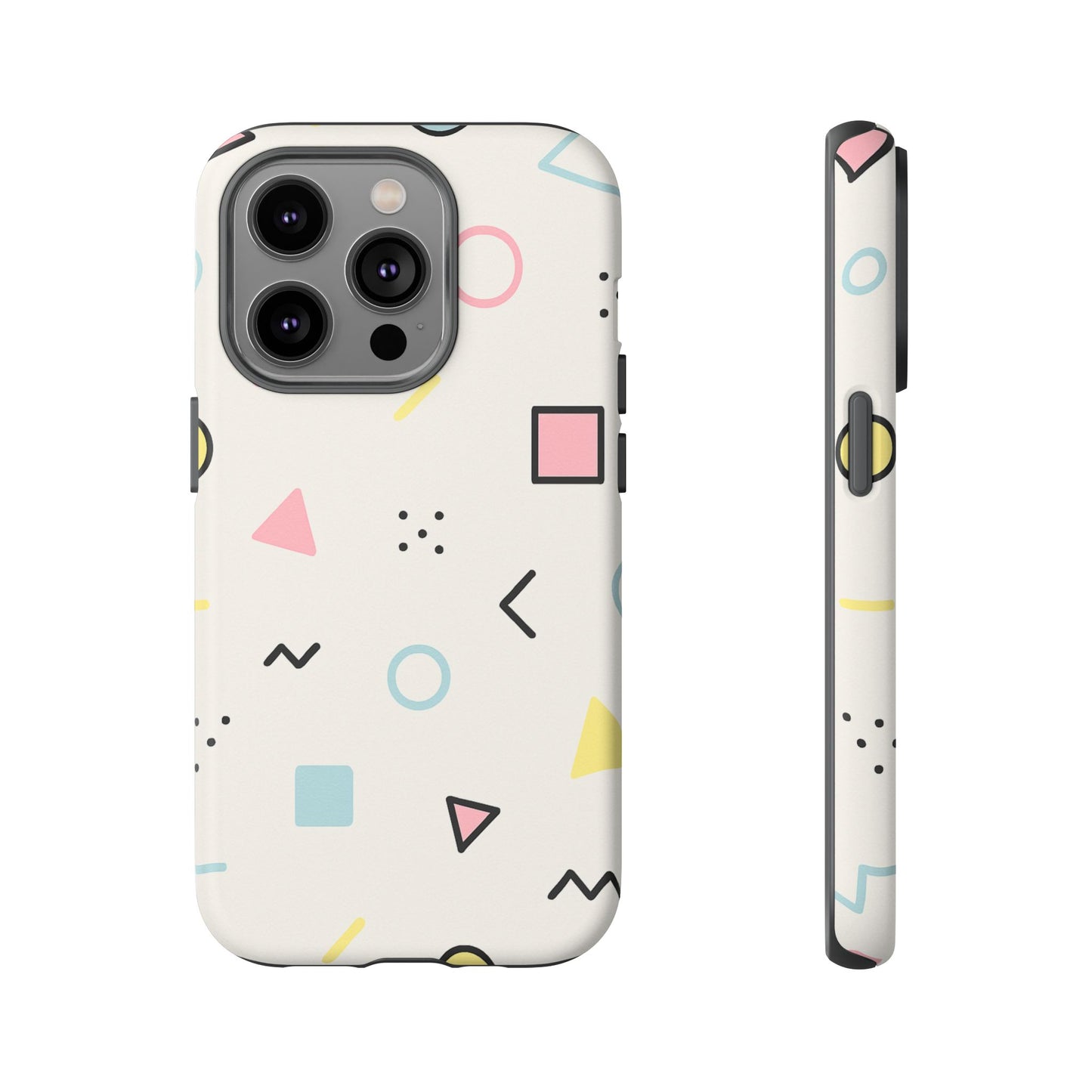 Geometric Phone Case - Stylish Tough Cases for Trendsetters, Unique Phone Covers, Modern Accessories, Gift Ideas for Her