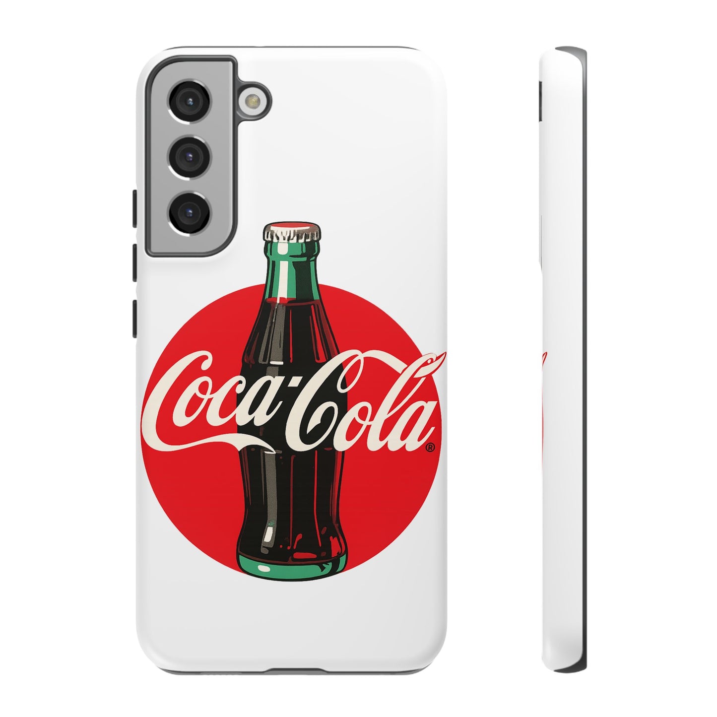 Coca-Cola Tough Phone Cases, Vintage Soda Drink, Retro Style, Unique Gift, Phone Accessories, Summer Vibes