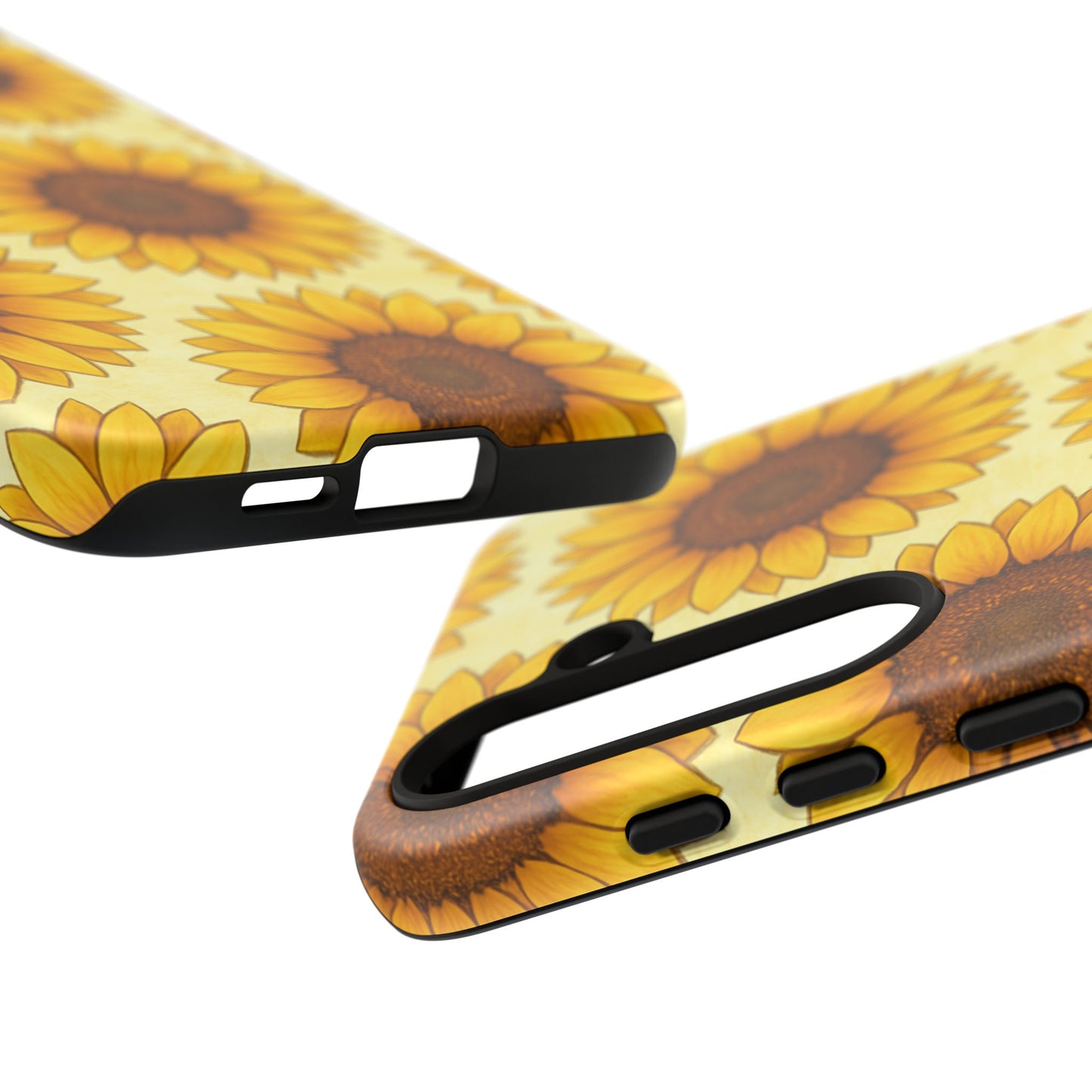 Sunflower Phone Cases - Tough Cases for Nature Lovers, Gift for Friends, Floral Design, Protective Case, Sunflower Decor