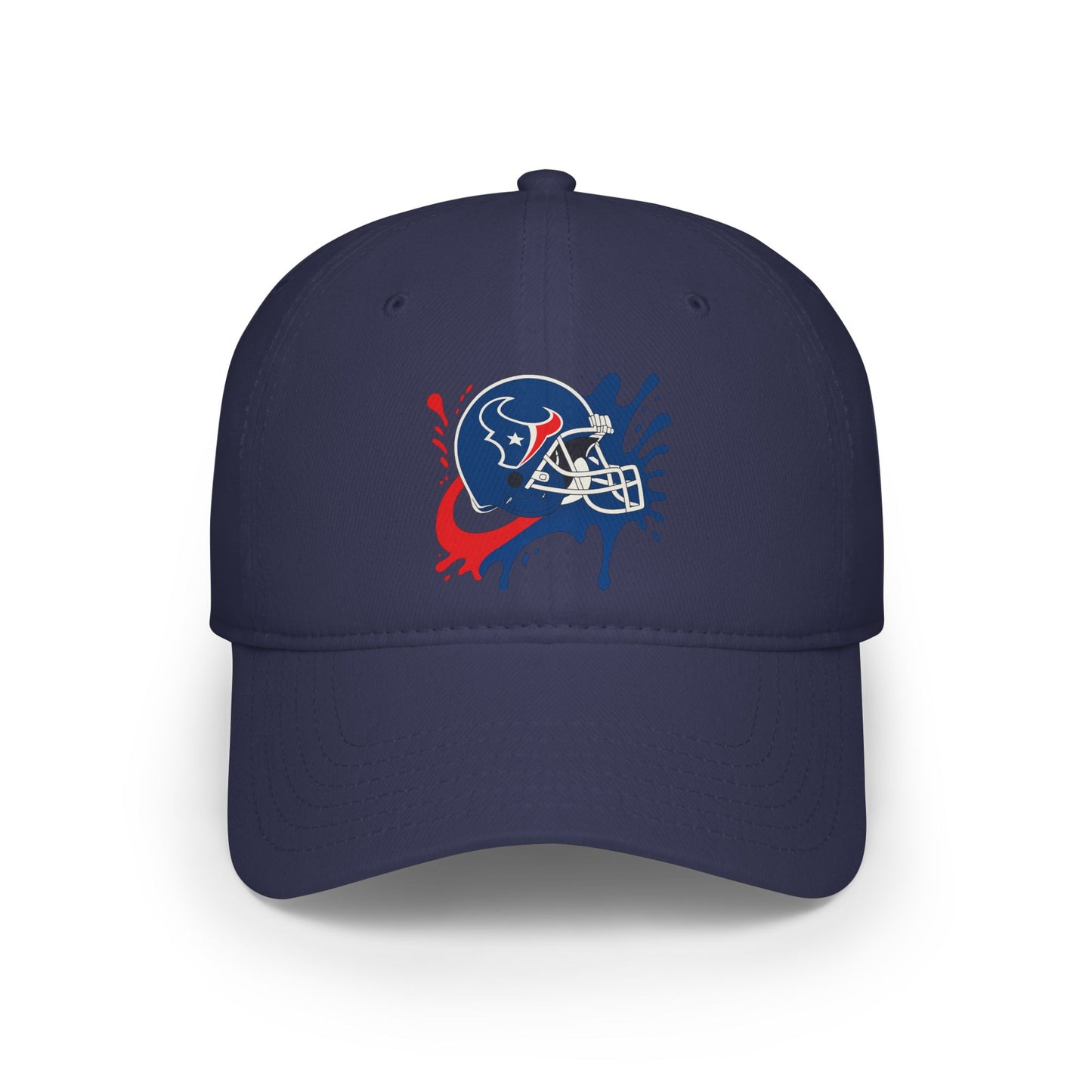 Stylish Football Splash Baseball Cap, Sporty Hat, Casual Wear, Gift for Sports Fans, Adjustable Cap