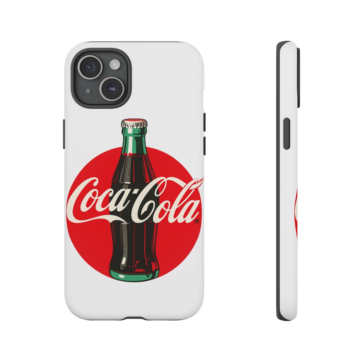 Coca-Cola Tough Phone Cases, Vintage Soda Drink, Retro Style, Unique Gift, Phone Accessories, Summer Vibes
