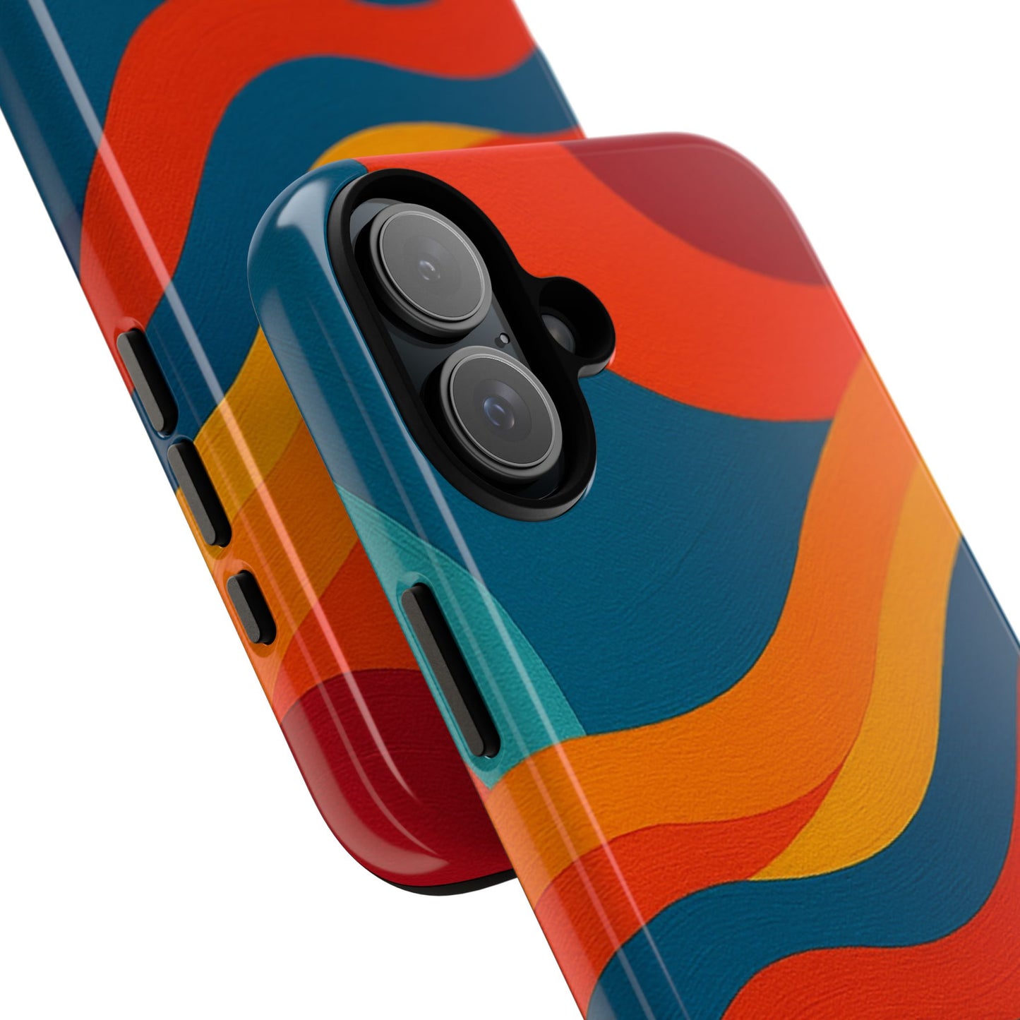 Vibrant Phone Case, Abstract Design Cover, Tough Cases for All Occasions, Stylish Gift for Tech Lovers, Modern Phone Accessories