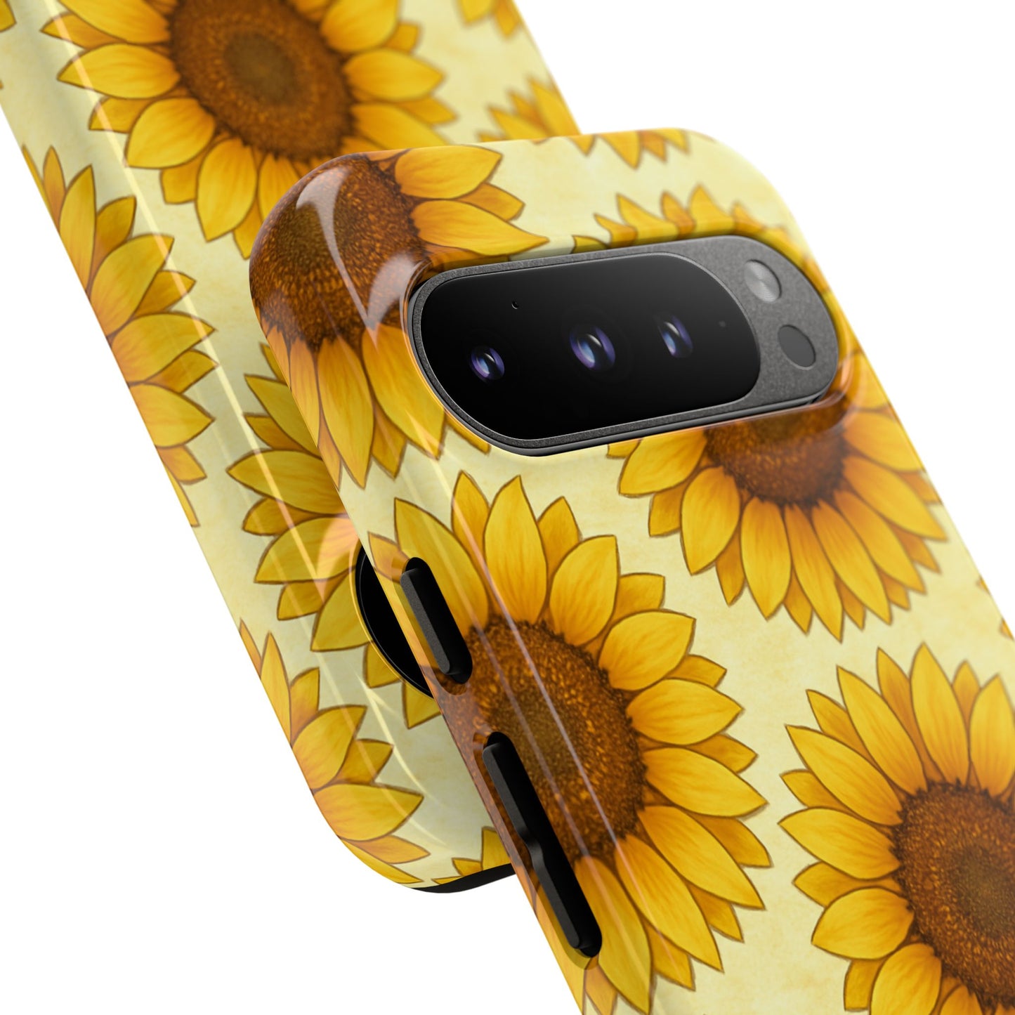 Sunflower Phone Cases - Tough Cases for Nature Lovers, Gift for Friends, Floral Design, Protective Case, Sunflower Decor