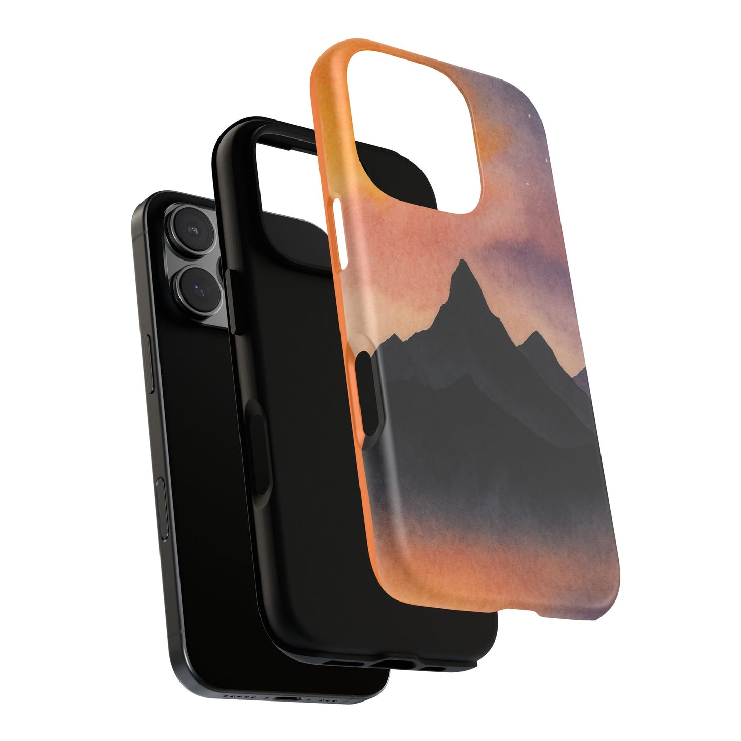 Mountain Sunset Phone Case, Nature Lover's Gift, Adventure Phone Cover, Unique Cellphone Accessories, Outdoor Enthusiast Decor