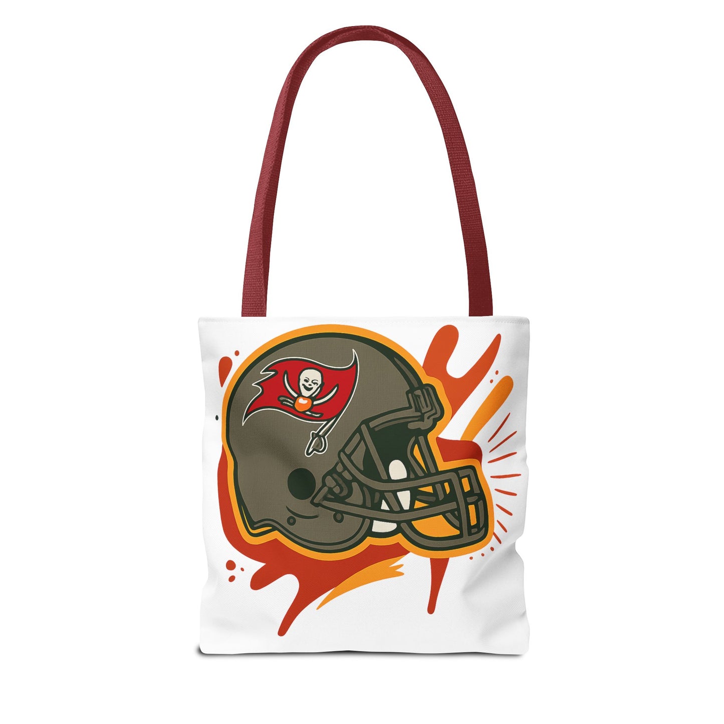 Tote Bag with Bold Football Design, Sports Tote, Game Day Bag, NFL Fan Gift, Personalized Beach Bag, Unique Shopping Tote