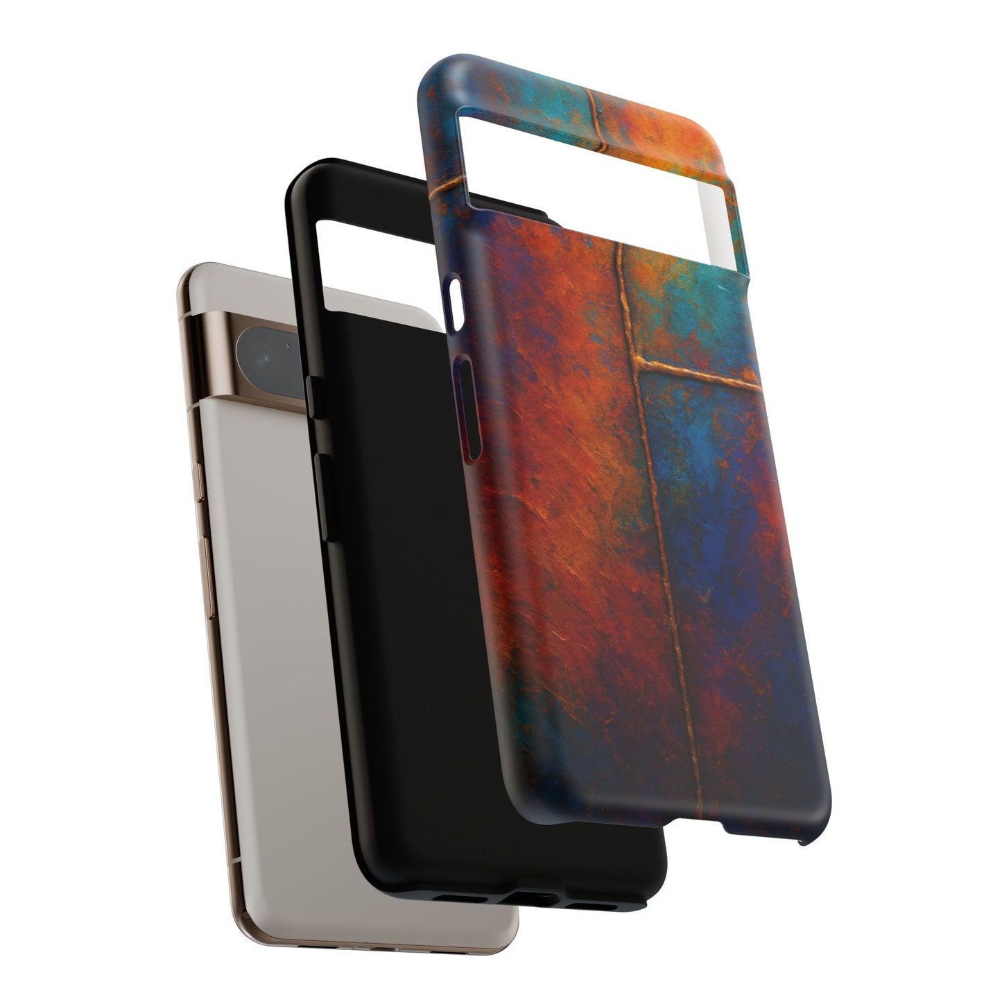 Vibrant Phone Case, Colorful Tough Case Cover, Artistic Phone Protector, Unique Smartphone Accessories, Gift for Tech Lovers