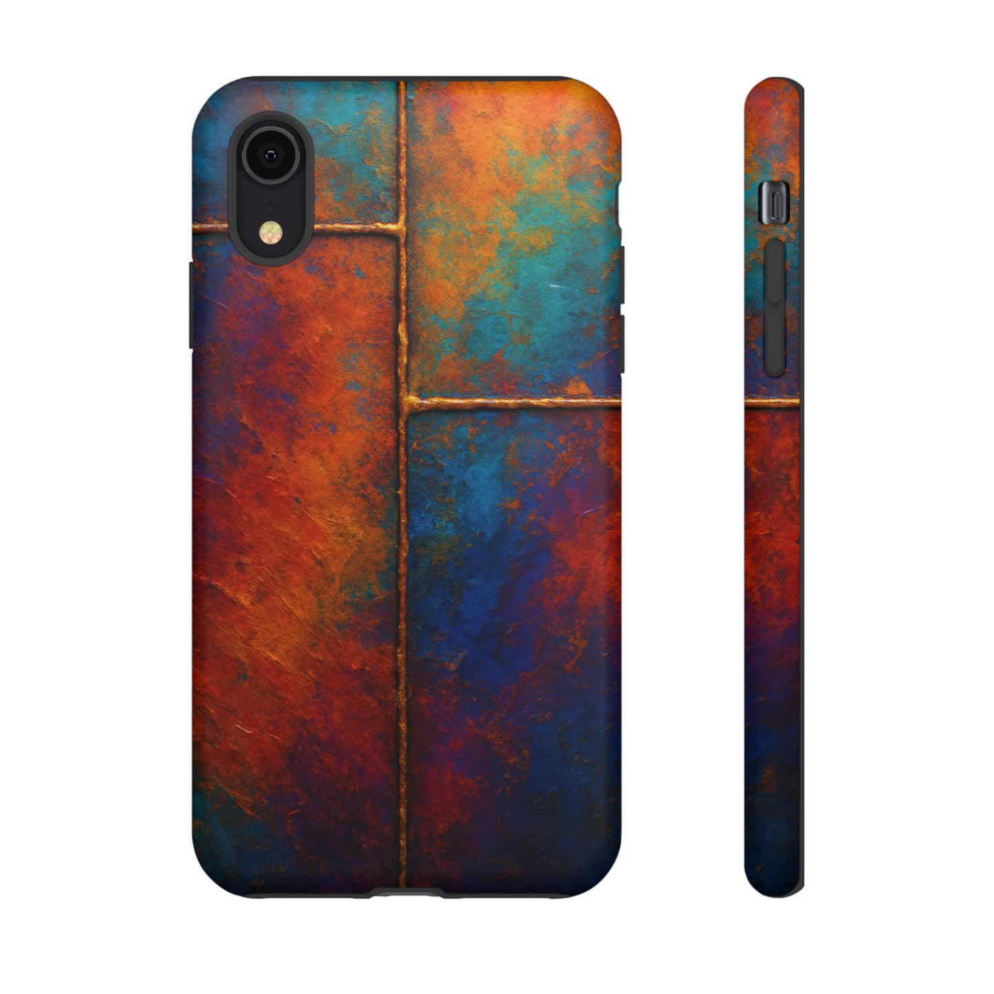 Vibrant Phone Case, Colorful Tough Case Cover, Artistic Phone Protector, Unique Smartphone Accessories, Gift for Tech Lovers