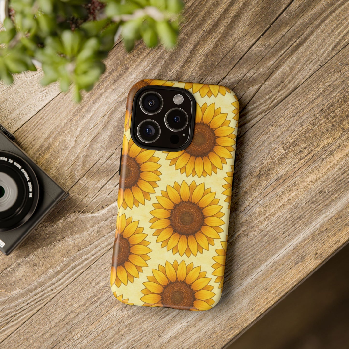 Sunflower Phone Cases - Tough Cases for Nature Lovers, Gift for Friends, Floral Design, Protective Case, Sunflower Decor