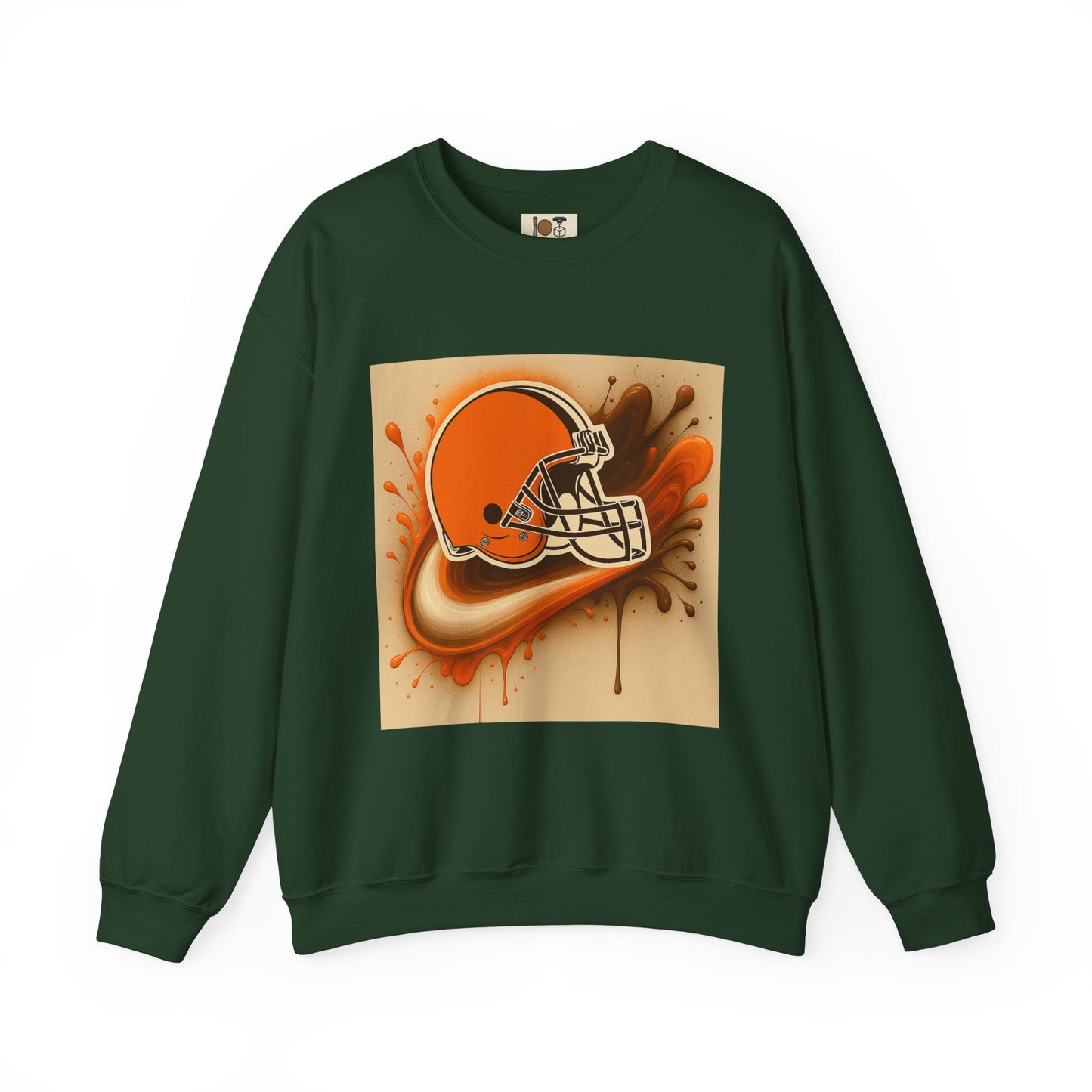 Cleveland Football Sweatshirt - Unisex Crewneck for Game Day, Sports Fans, Gift Idea, Casual Wear, Tailgate Apparel