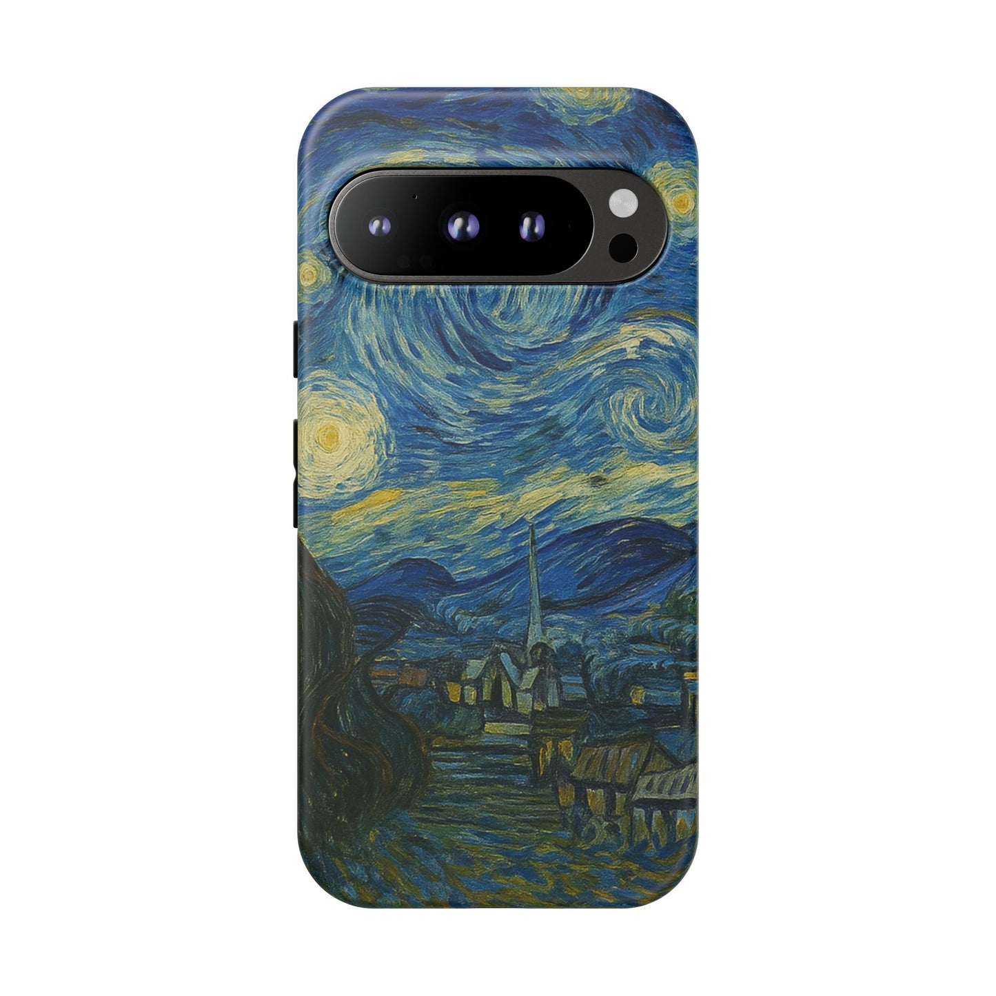 Starry Night Phone Case, Artistic Cell Phone Cover, Gift for Art Lovers, Unique Phone Accessory, Birthday Gift for Him/Her, Tough Cases
