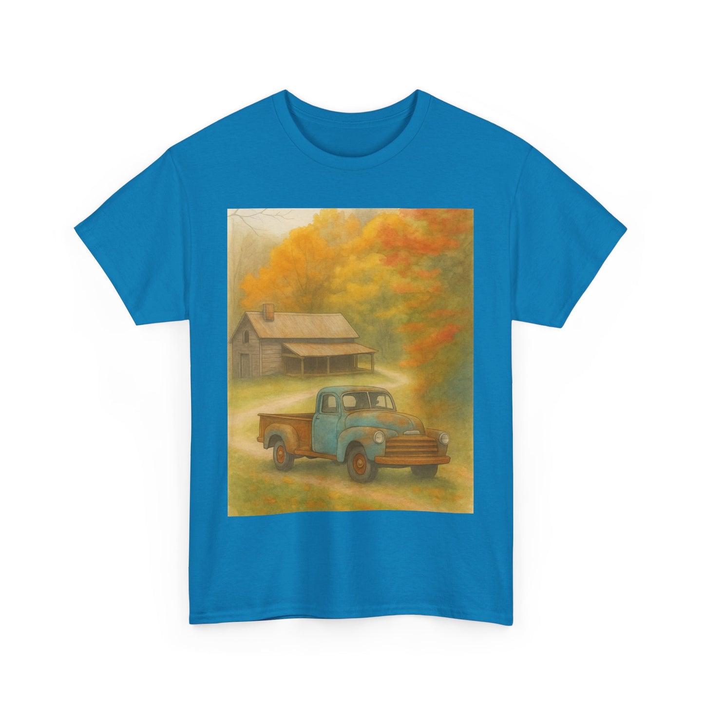 Autumn Vintage Truck Tee | Cozy Fall Apparel, Gift for Him, Harvest Style, [...]
