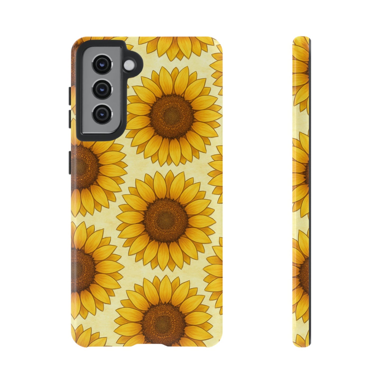 Sunflower Phone Cases - Tough Cases for Nature Lovers, Gift for Friends, Floral Design, Protective Case, Sunflower Decor