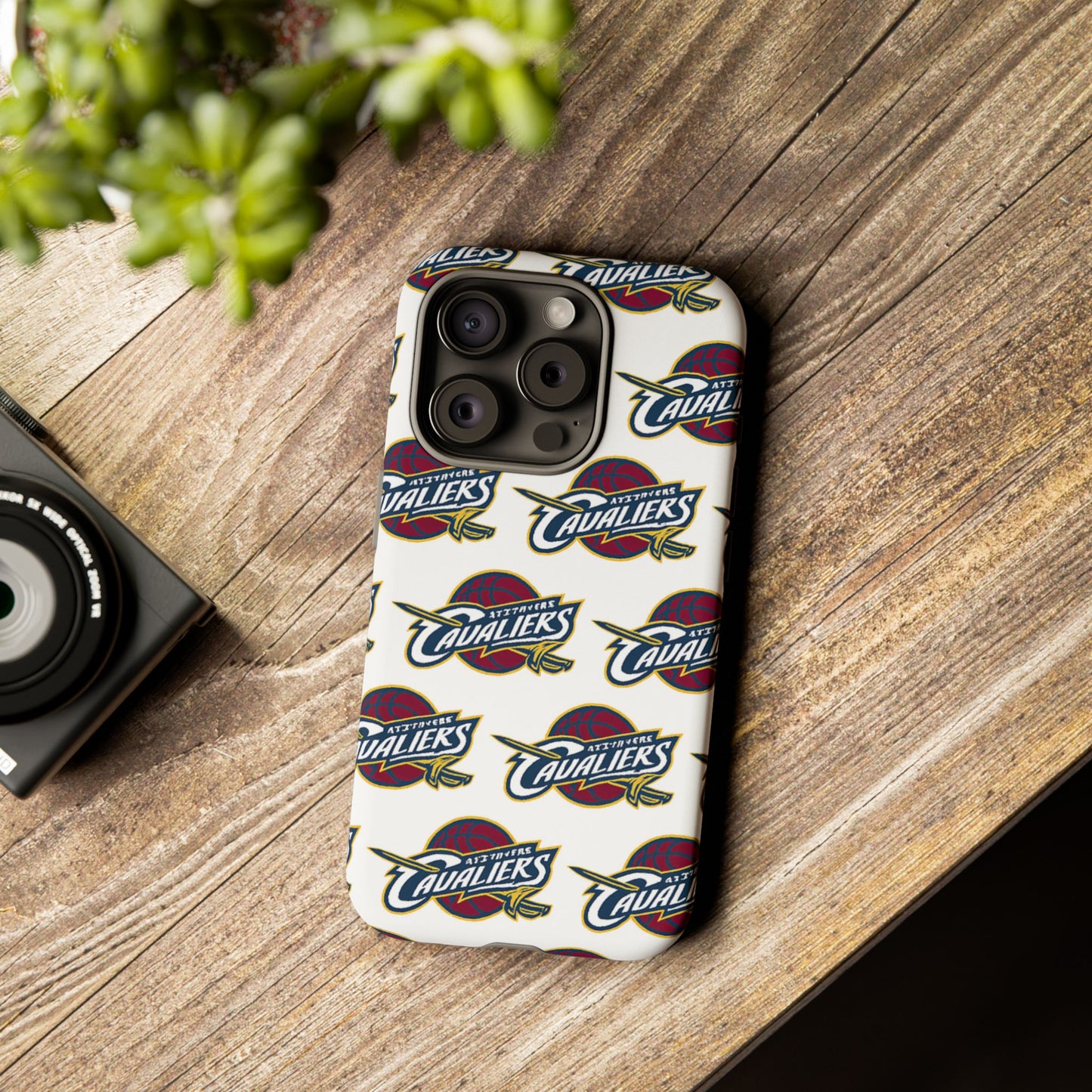 Cleveland Cavaliers Phone Case, Tough Phone Cover, NBA Team Accessory, Sports Fan Gift, Unique Cellphone Protector