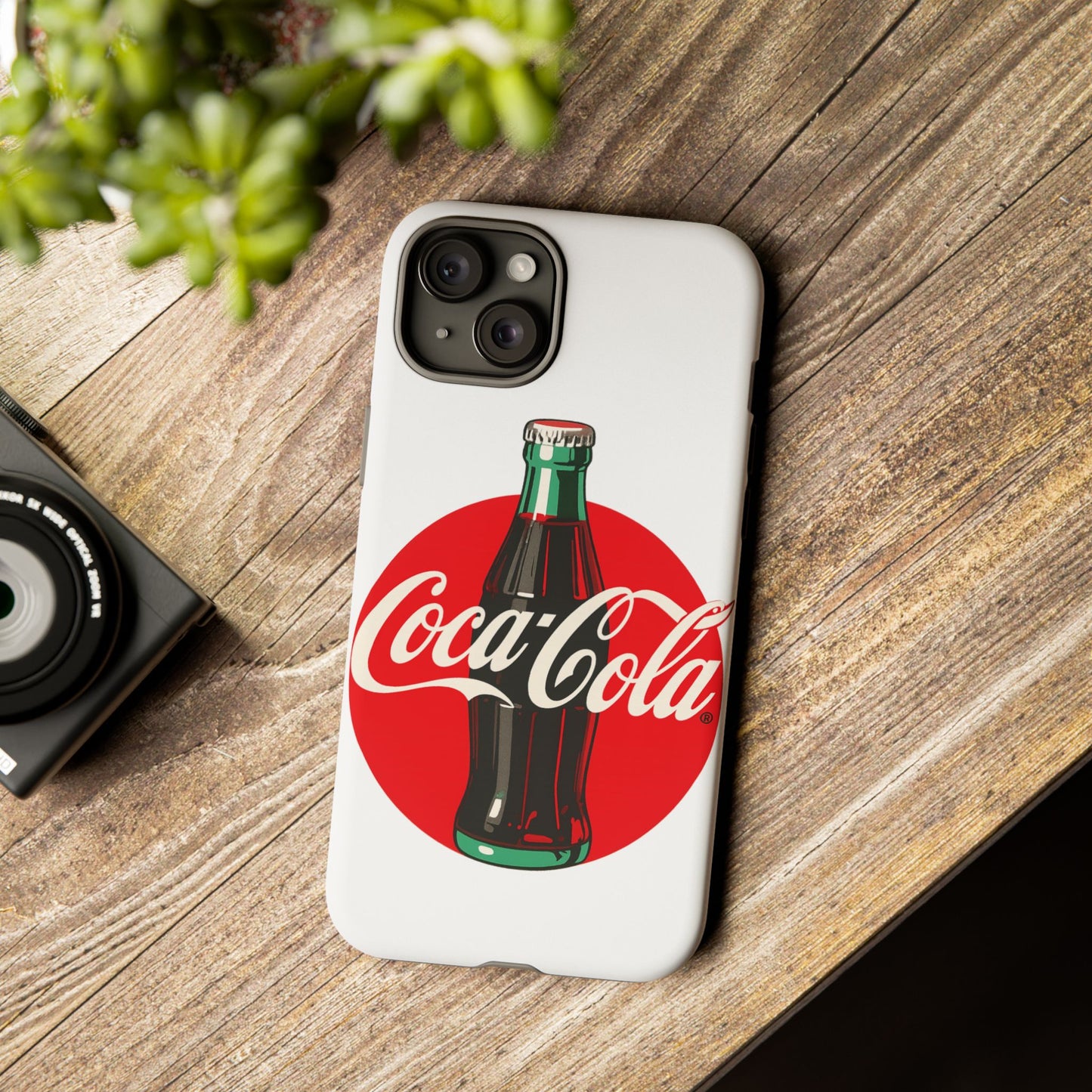 Coca-Cola Tough Phone Cases, Vintage Soda Drink, Retro Style, Unique Gift, Phone Accessories, Summer Vibes