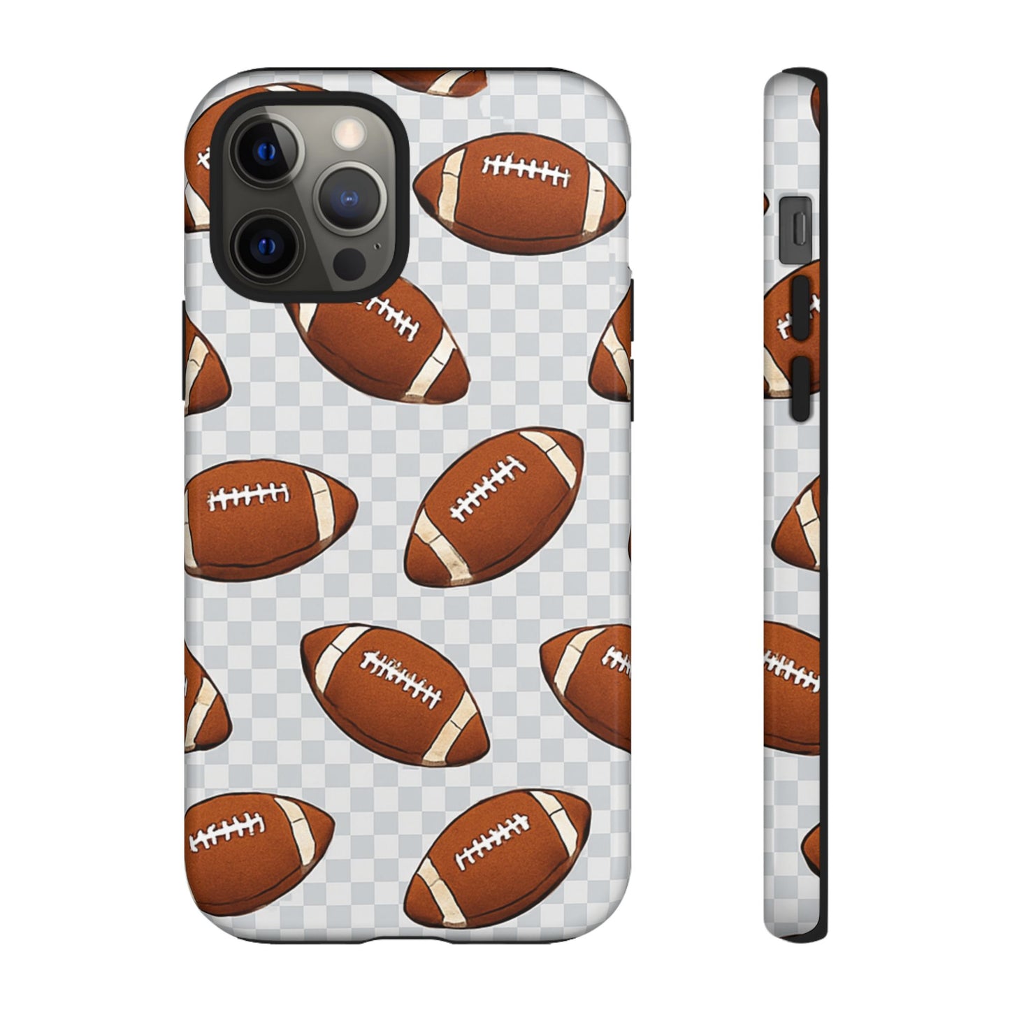 Football Phone Case, Tough Cases for Sports Fans, Unique Gift for Football Lovers, Protective Decor, Athletic Accessories