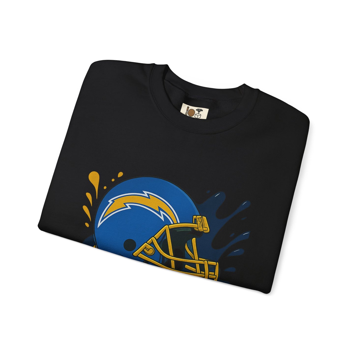 Sporty Splash Crewneck Sweatshirt - Football Lover Gift, Unisex Casual Wear, Game Day Attire, Cozy Sweatshirt, Fall Fashion