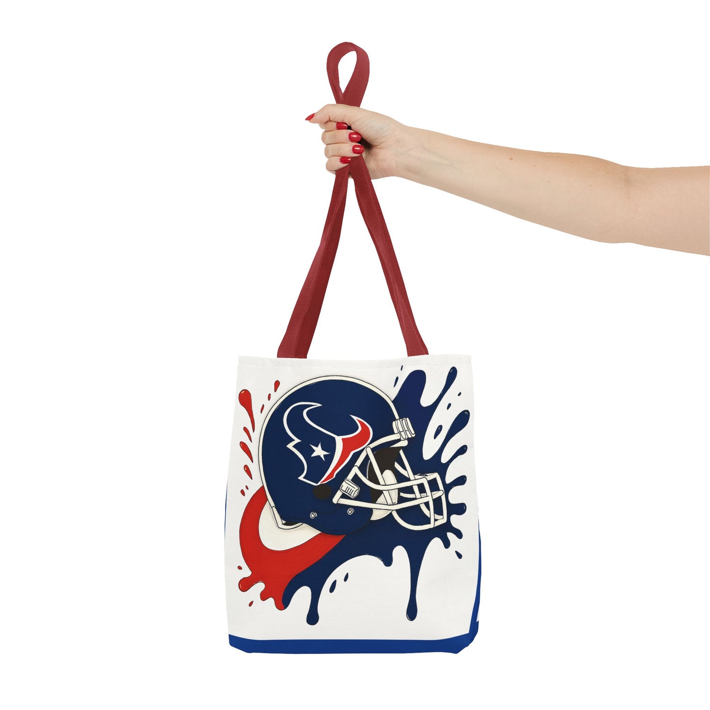 Football Splash Design Tote Bag, Sports Fan Bag, Game Day Accessory, NFL Tote, Casual Gym Bag, Carry-All for Sports Enthusiasts