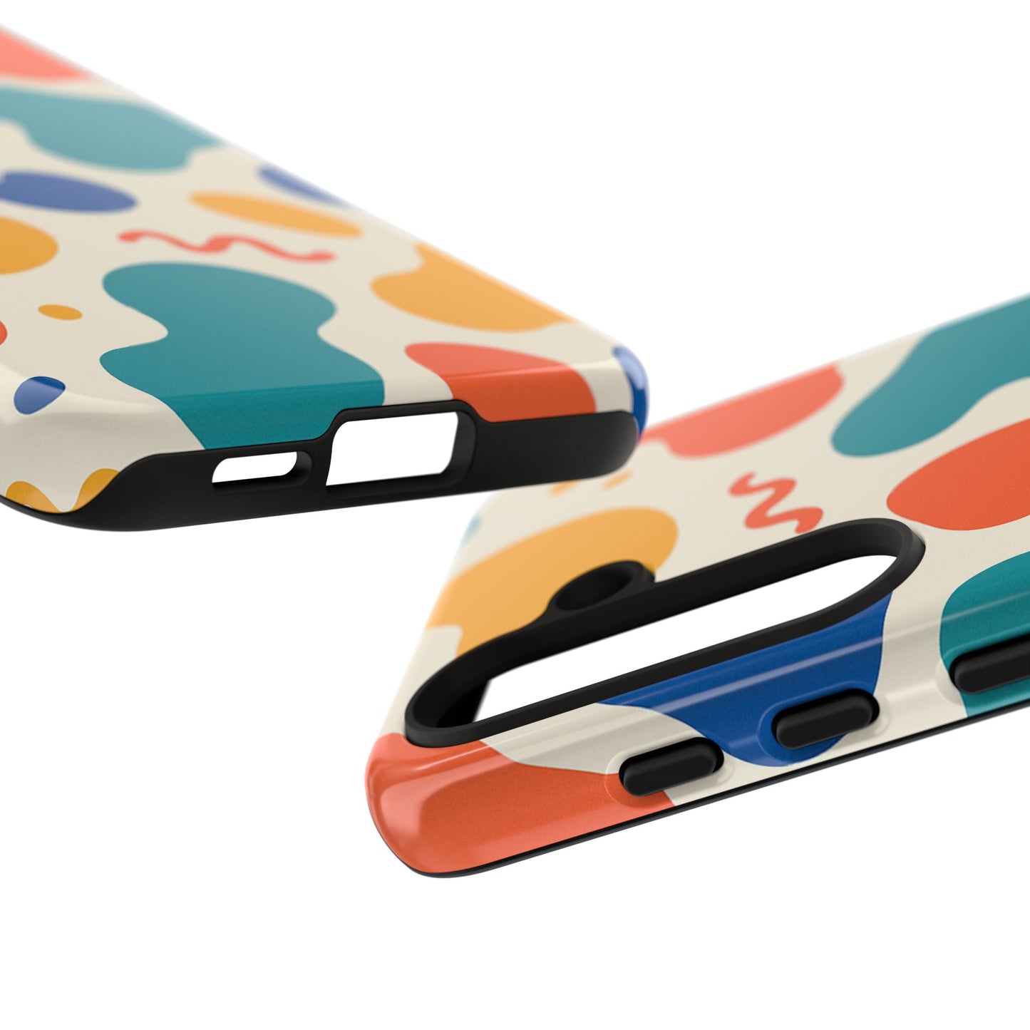 Colorful Phone Case with Abstract Design, Stylish Phone Cover, Trendy Tech Accessory for Her, Unique Gift Idea, Fun Patterned Case