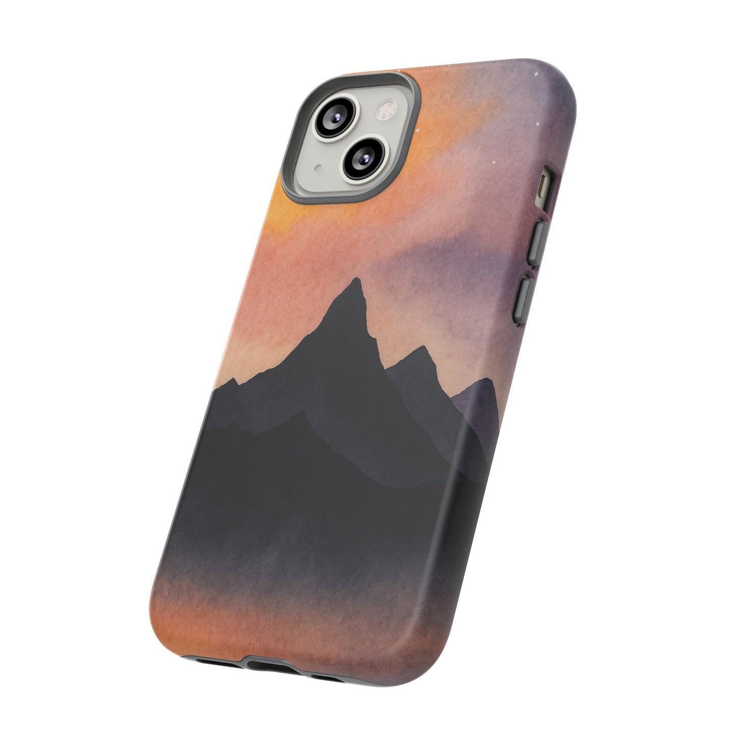 Mountain Sunset Phone Case, Nature Lover's Gift, Adventure Phone Cover, Unique Cellphone Accessories, Outdoor Enthusiast Decor