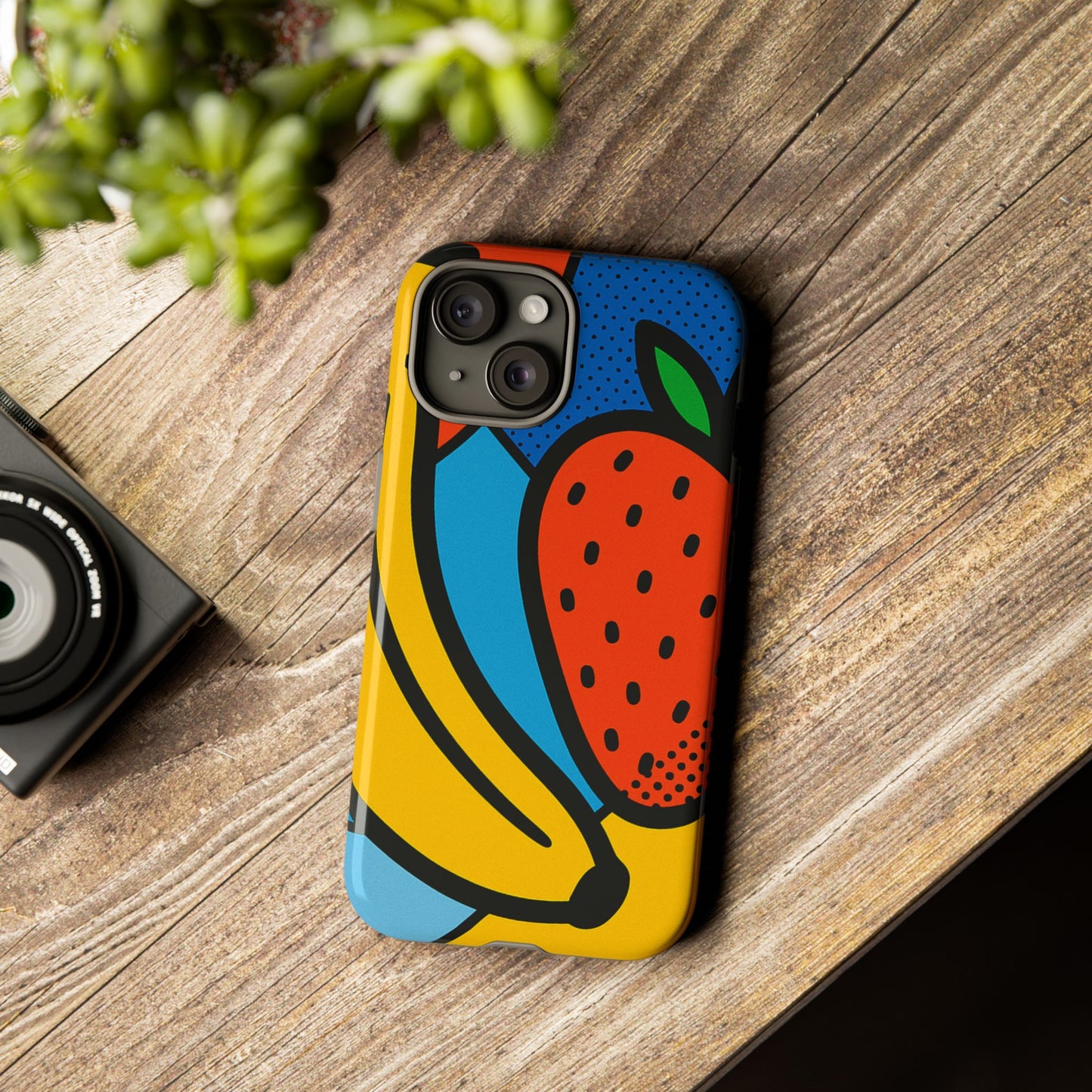 Colorful Fruit Phone Case - Tough Cases - Fun, Vibrant, Unique, Gifts for Friends, Summer Accessories, Trendy Phone Protector