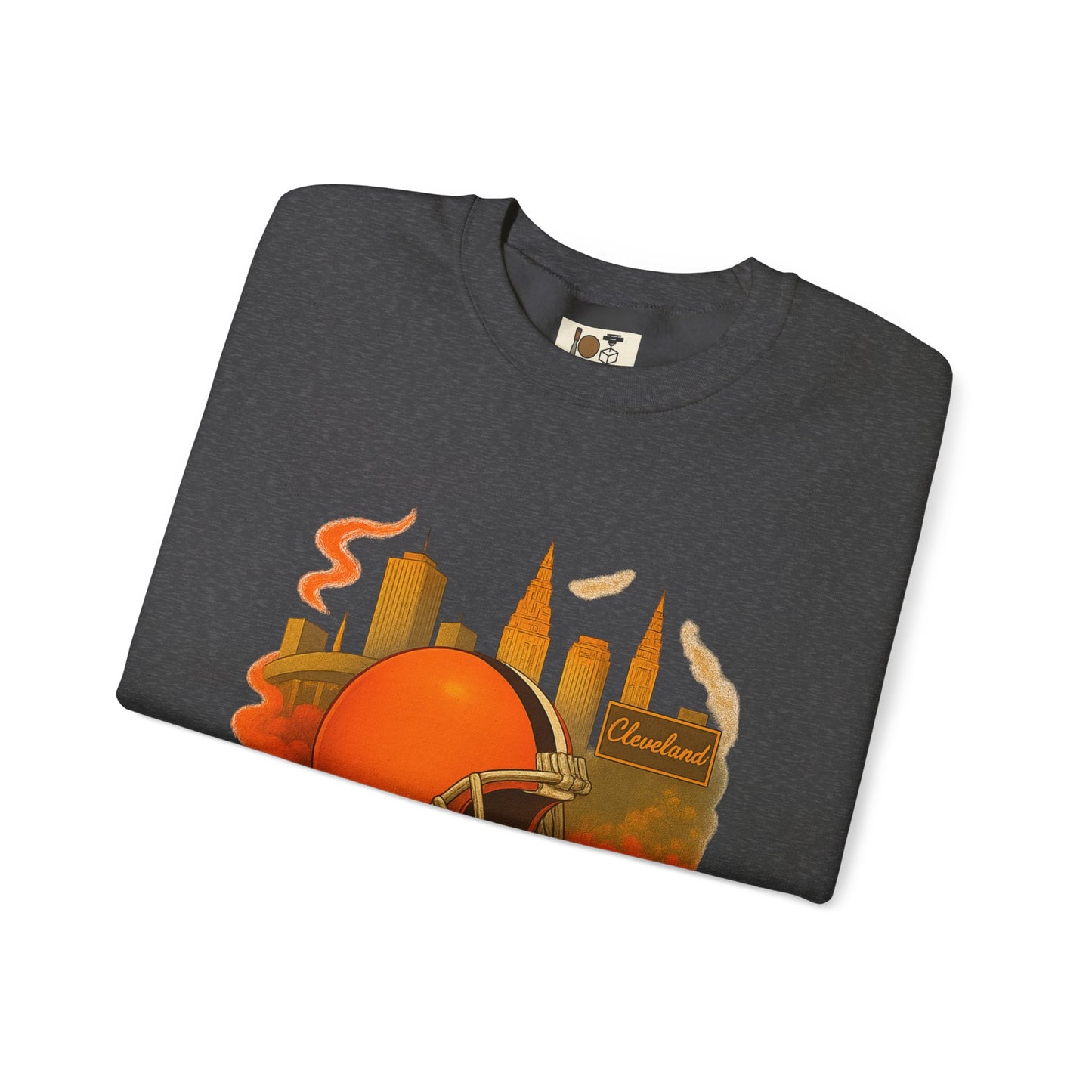 Cleveland Football Crewneck Sweatshirt