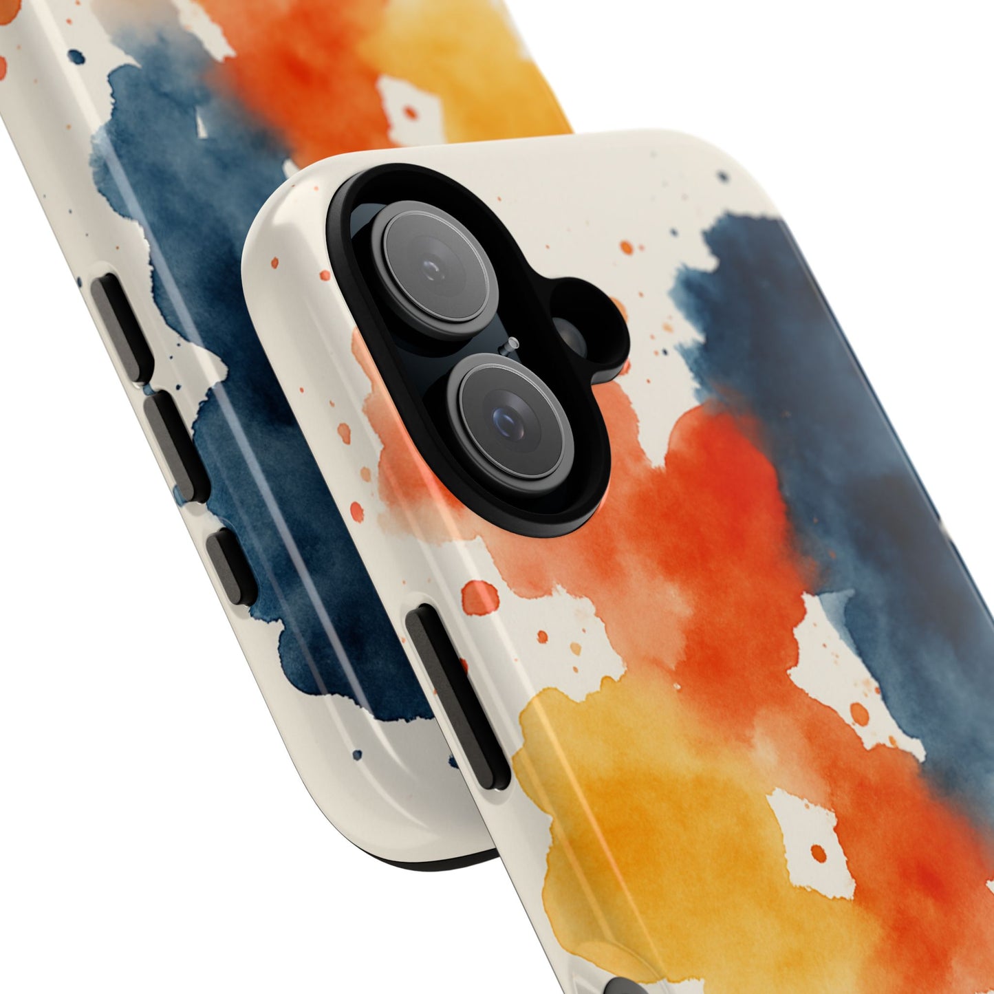 Watercolor Phone Case - Abstract Design, Tough Cases for Men & Women, Stylish Gift, Artistic Accessory for All Occasions