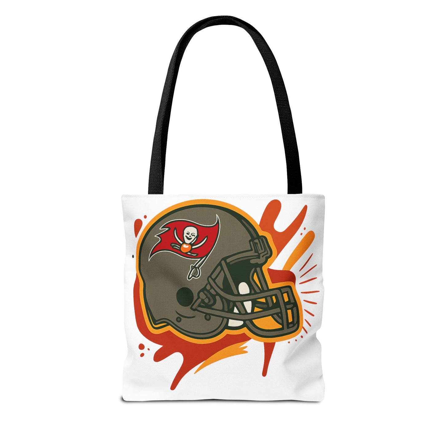 Tote Bag with Bold Football Design, Sports Tote, Game Day Bag, NFL Fan Gift, Personalized Beach Bag, Unique Shopping Tote