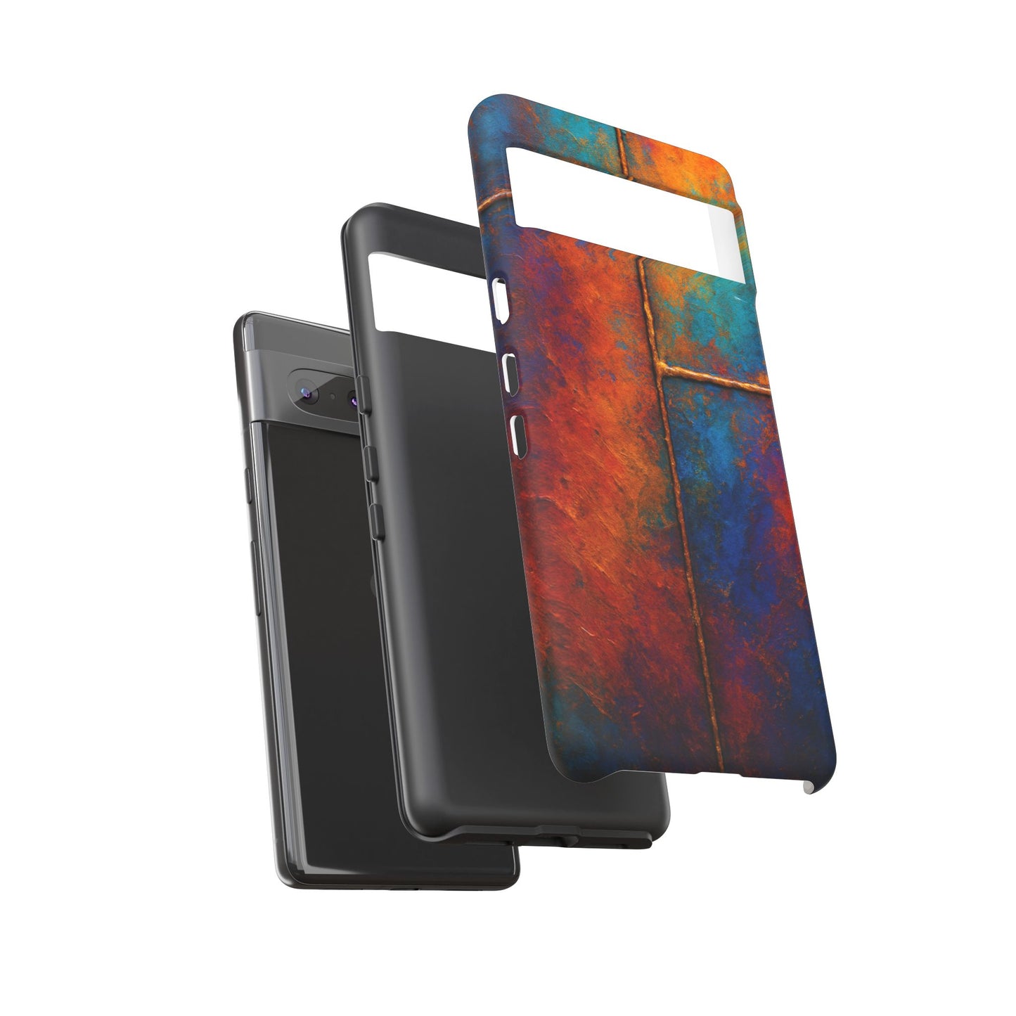 Colorful Artistic Phone Case, Tough Cases, Vibrant Phone Cover, Protective Case, Unique Gift for Art Lovers, Birthday Gift