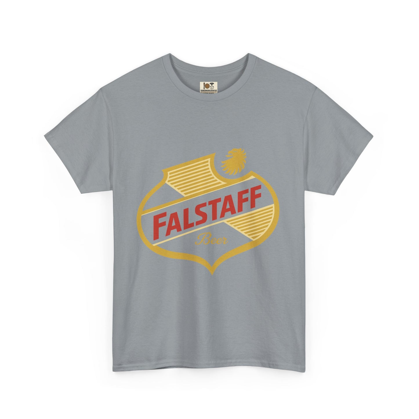 Vintage Falstaff Beer Unisex Heavy Cotton Tee | Retro Beer Graphic Shirt, Casual Wear, Gift for Beer Lovers, Party Outfit, Summer Top